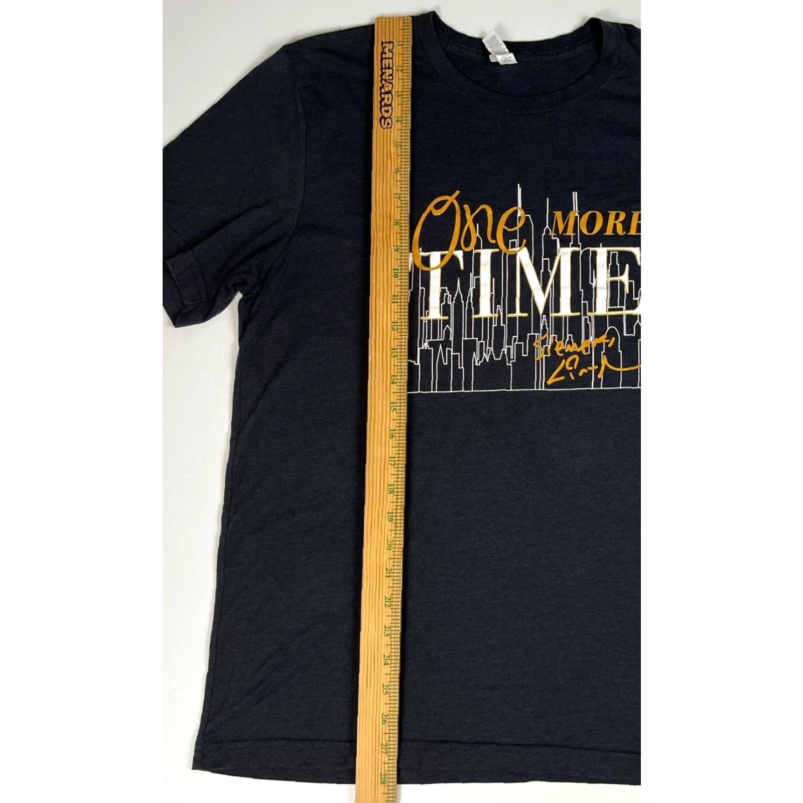Vintage VINTAGE 2016 One More Time Hamilton Chicago Musical T-Shirt Double-Sided Sz L Unisex Adult T-Shirt Dark Gray Canvas Size US L / EU 52-54 / 3 - 7 Thumbnail