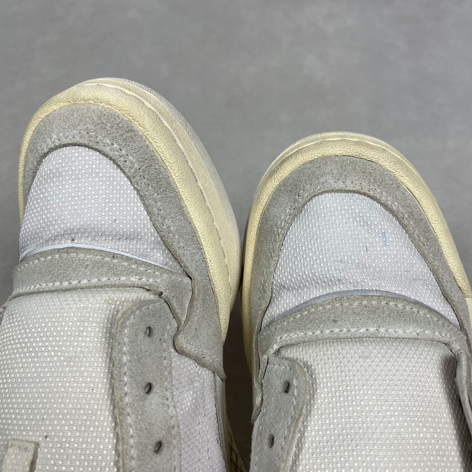 Adidas Adidas Forum Low Mens Off White Silver Metallic Sneakers 5.5 Size US 5.5 / EU 38 - 5 Thumbnail