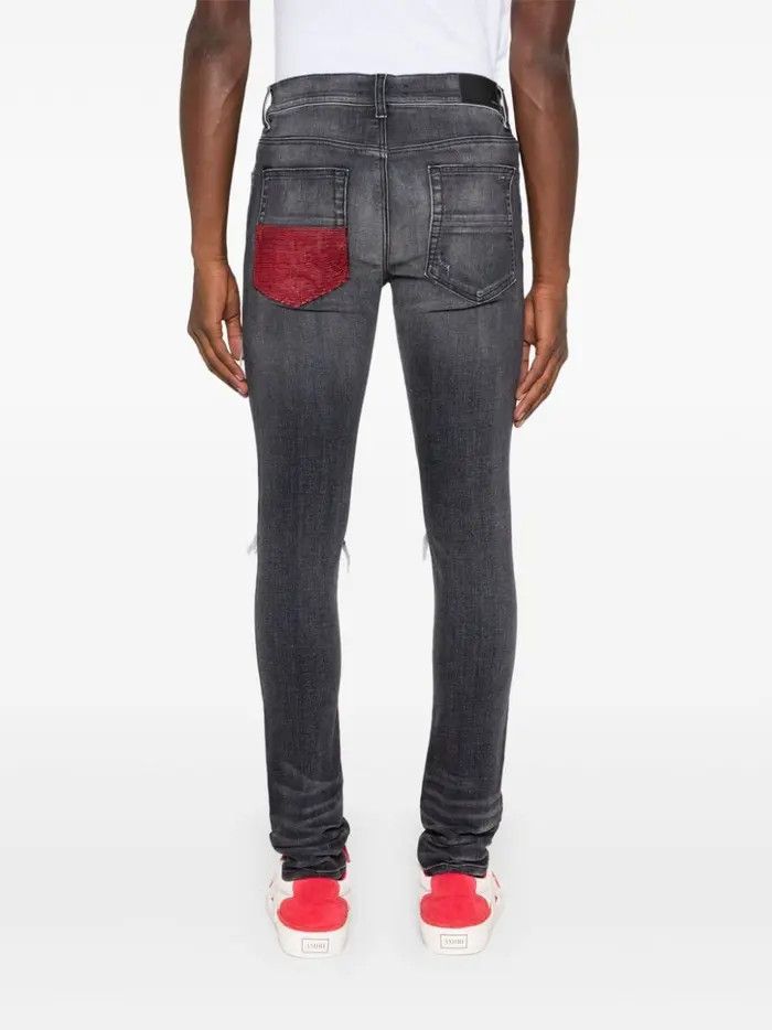 Amiri o1orln0326 MX1 Jeans in Black Size US 28 / EU 44 - 3 Thumbnail