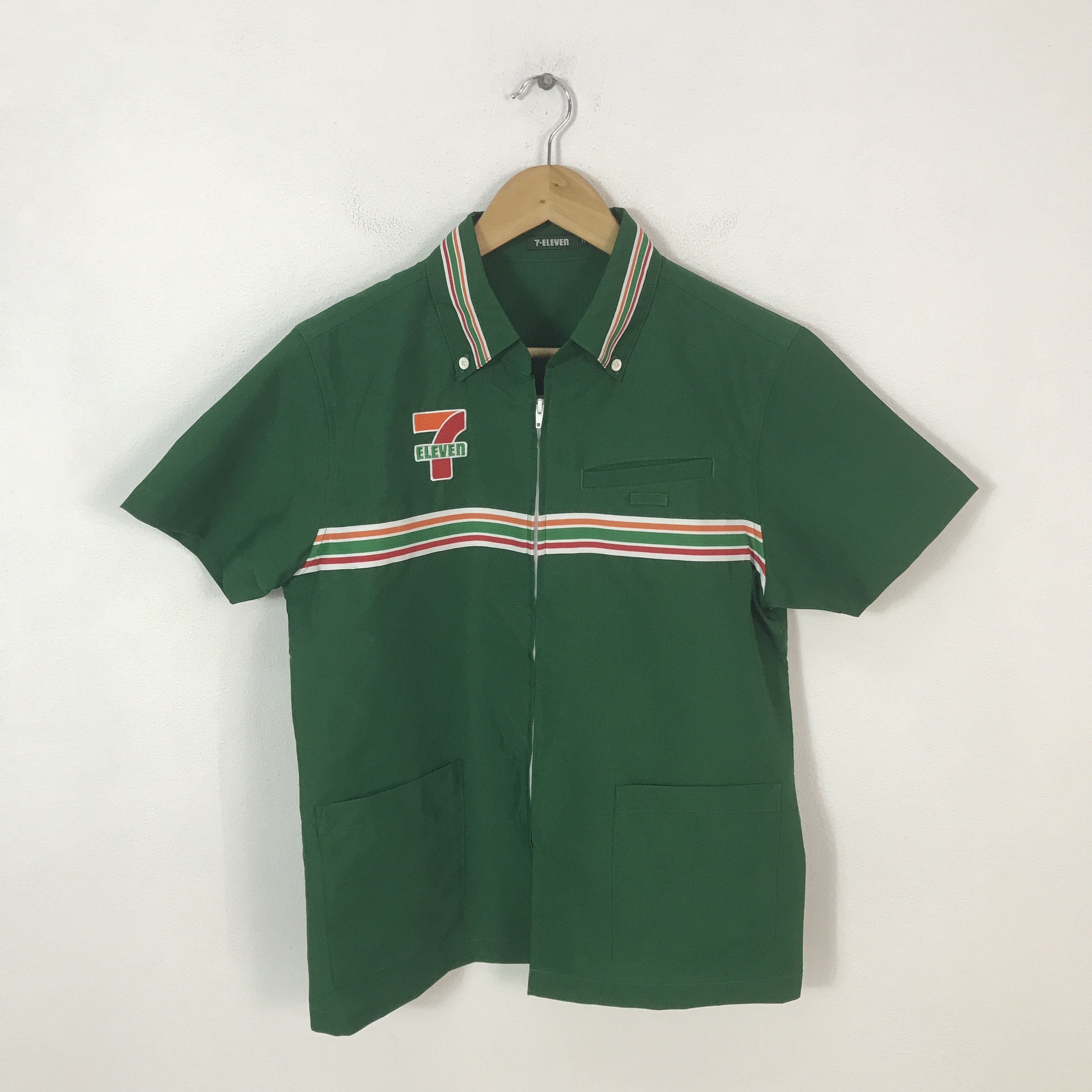 Japanese Brand 7 Eleven japan maek shirt jacket K50B20 Size US M / EU 48-50 / 2 - 2 Thumbnail