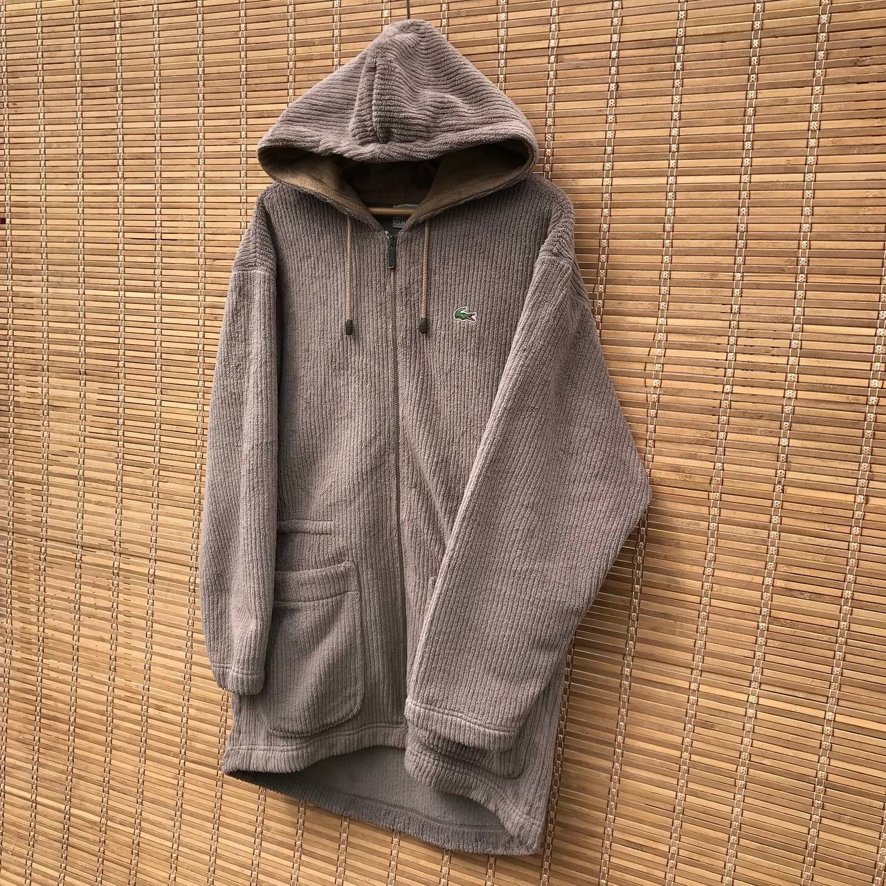 Lacoste × Vintage VINTAGE LACOSTE HOODIE X POLARTEX JUMPER BAGGY Size US XL / EU 56 / 4 - 6 Thumbnail