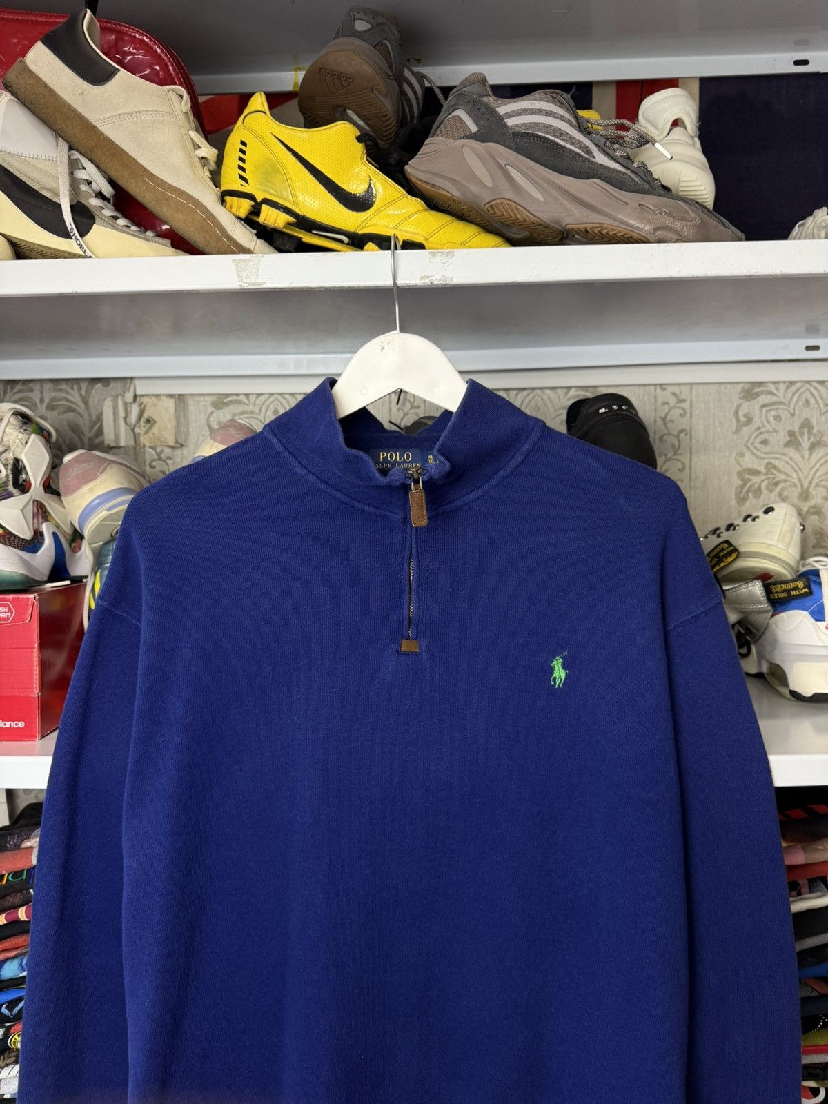 Polo Ralph Lauren Vintage Polo Ralph Lauren 1/4 Zip Sweatshirt Y2K Rare Size US XL / EU 56 / 4 - 2 Thumbnail