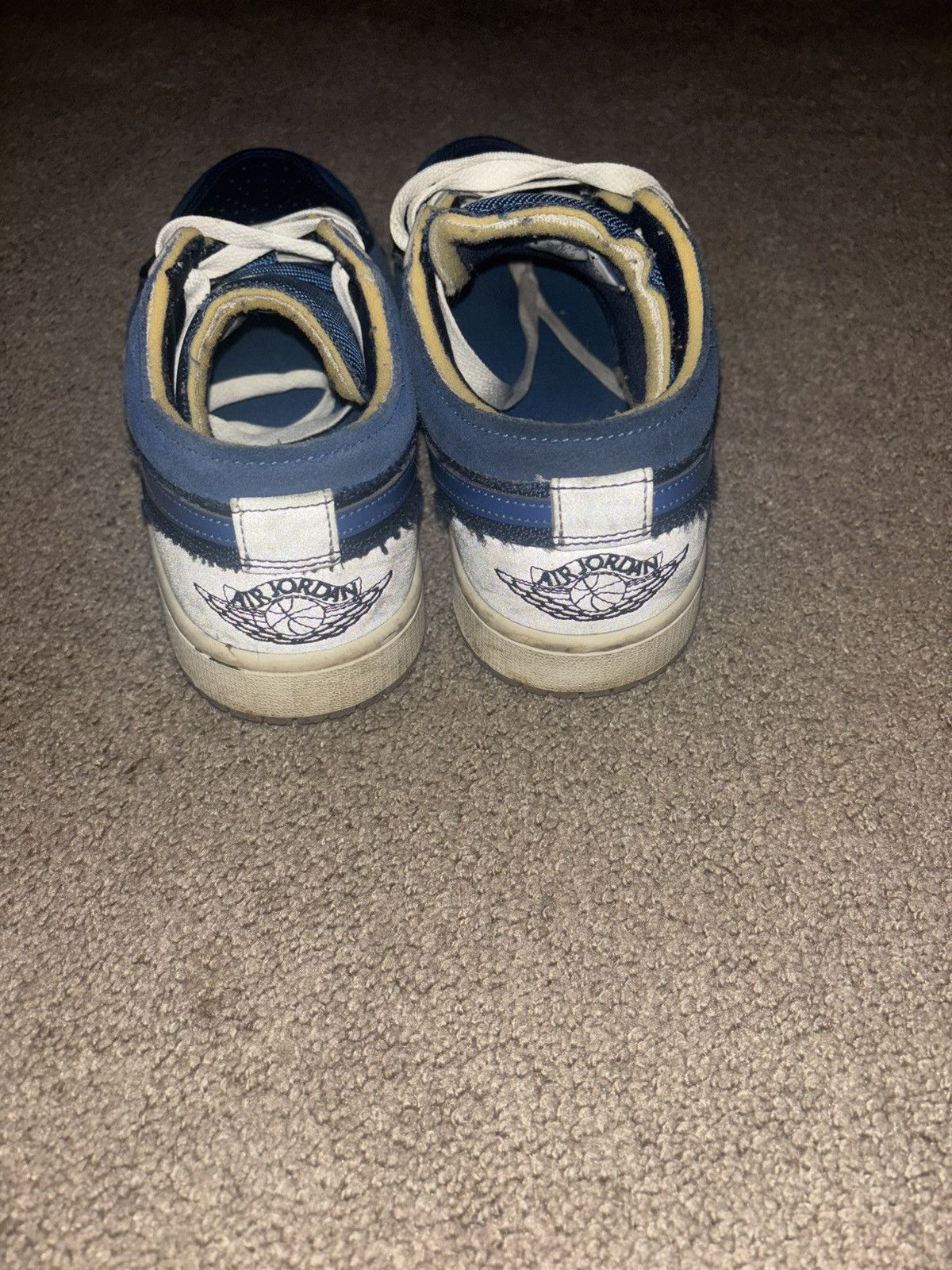 Nike Jordan 1 Low SE craft inside out ‘obsidian’ Size US 9 / EU 42 - 4 Thumbnail