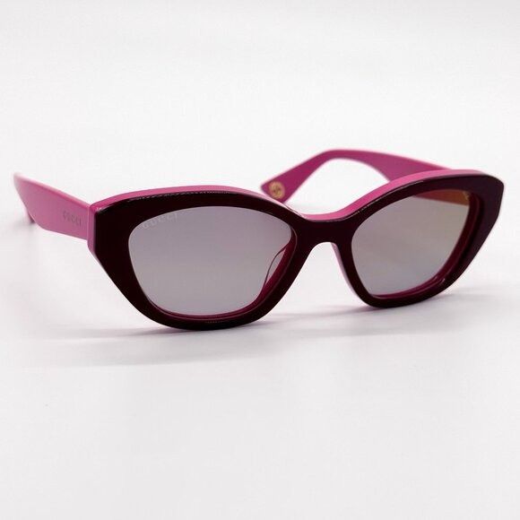 Gucci NEW GUCCI SUNGLASSES GG1638S 003 PINK/BLACK WOMEN EYEWEAR Size ONE SIZE - 6 Thumbnail