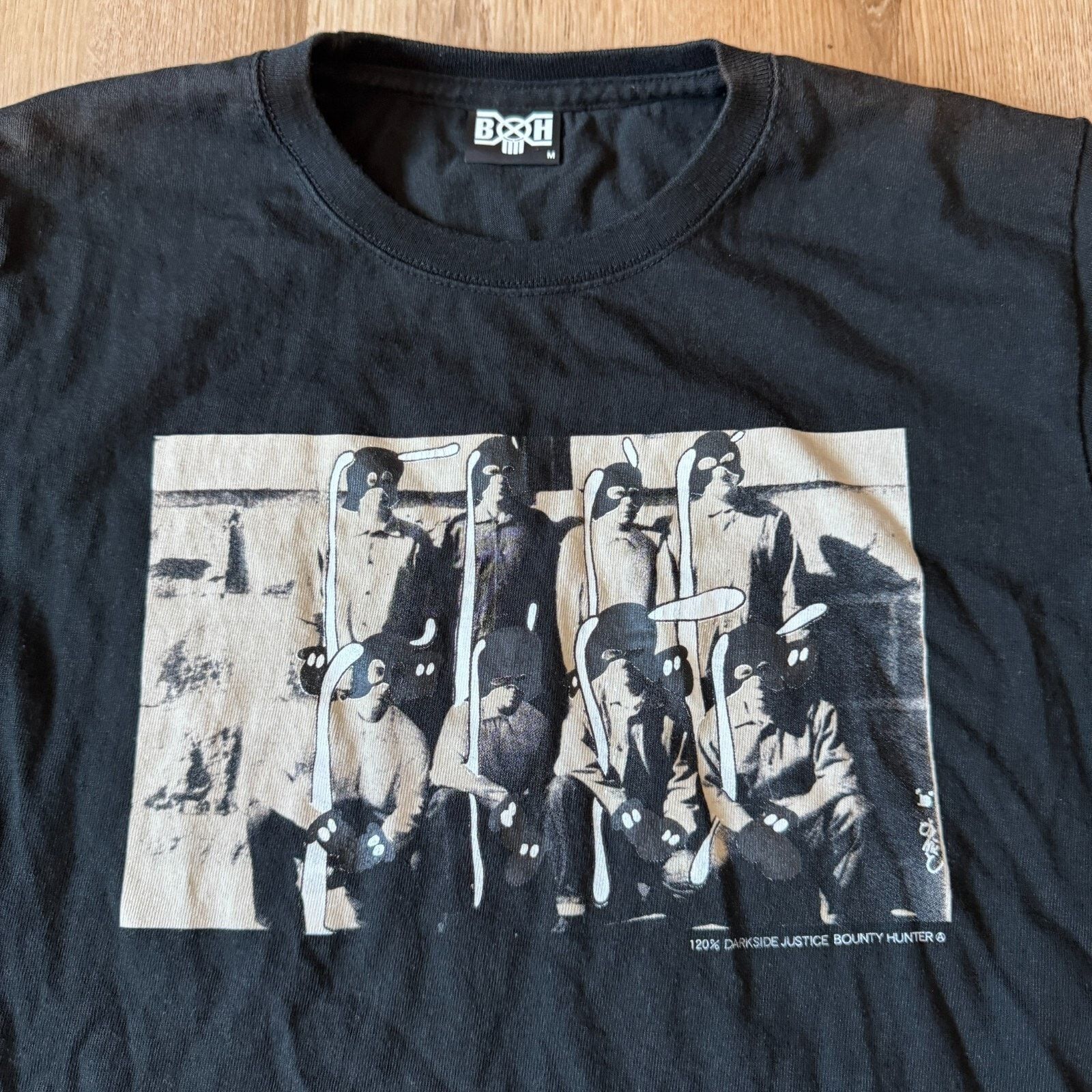 Bounty Hunter 2009 Bounty Hunter x SKOLOCT Japan Punk BxH T-Shirt Medium Size US M / EU 48-50 / 2 - 2 Thumbnail