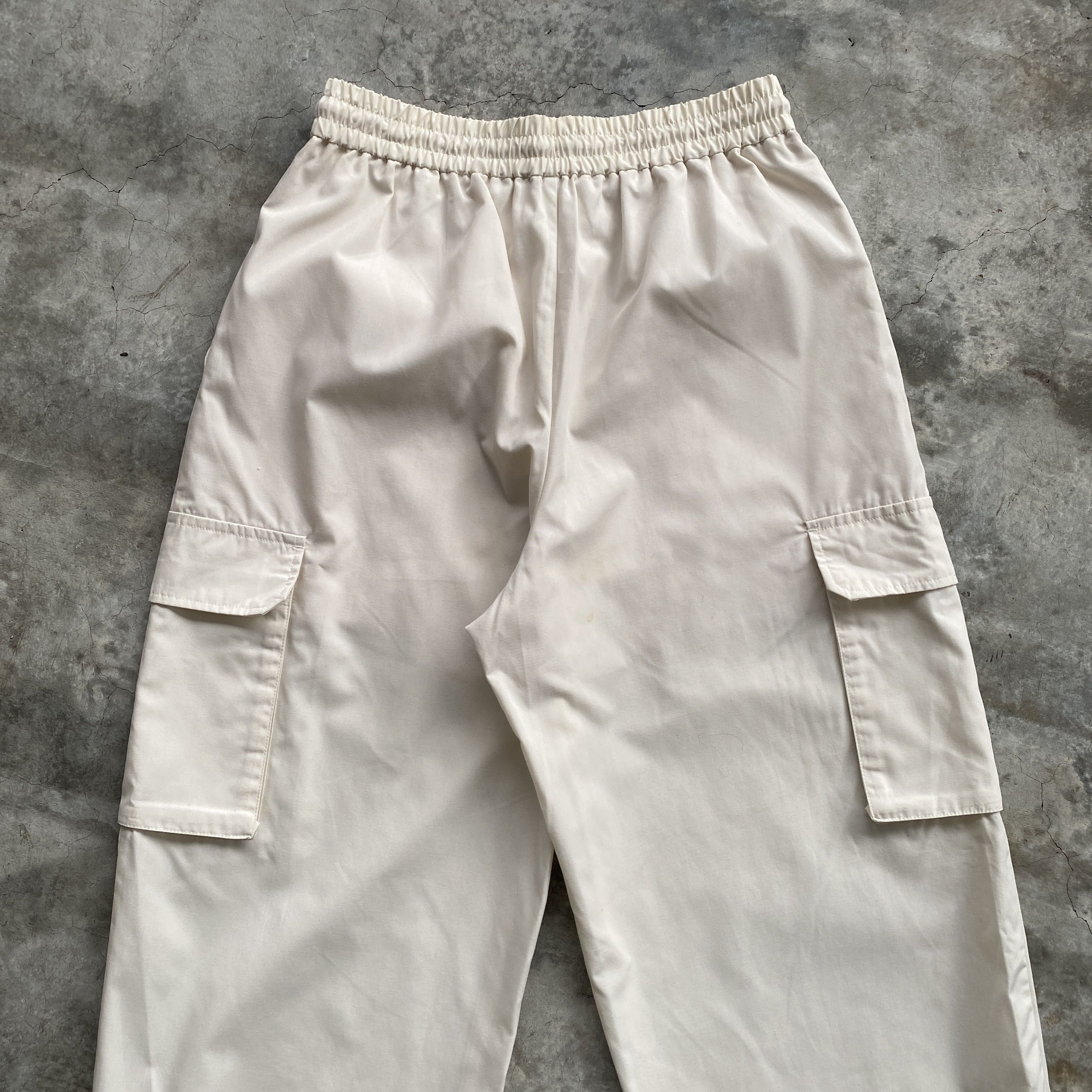 If Six Was Nine × Issey Miyake × Le Grande Bleu (L.G.B.) Japanese Brand Baggy Parachute Cargo Pants Size US 26 / EU 42 - 6 Thumbnail