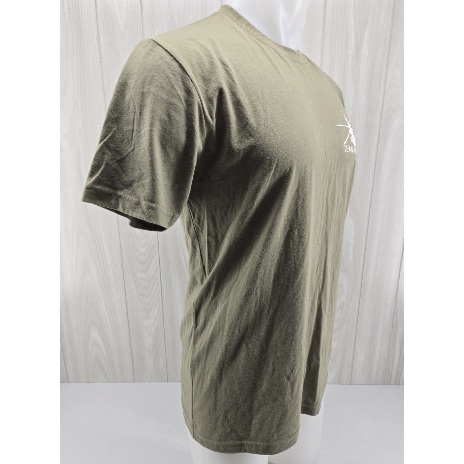 Next Level Team Apache Helicopter T Shirt Green Size Medium Size US M / EU 48-50 / 2 - 6 Thumbnail