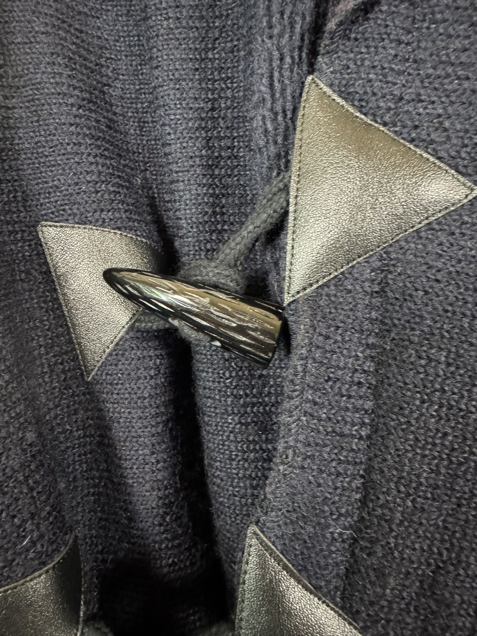 Limi Feu LIMI feu by Yohji Yamamoto Navy Wool Oversized Size ONE SIZE - 5 Thumbnail