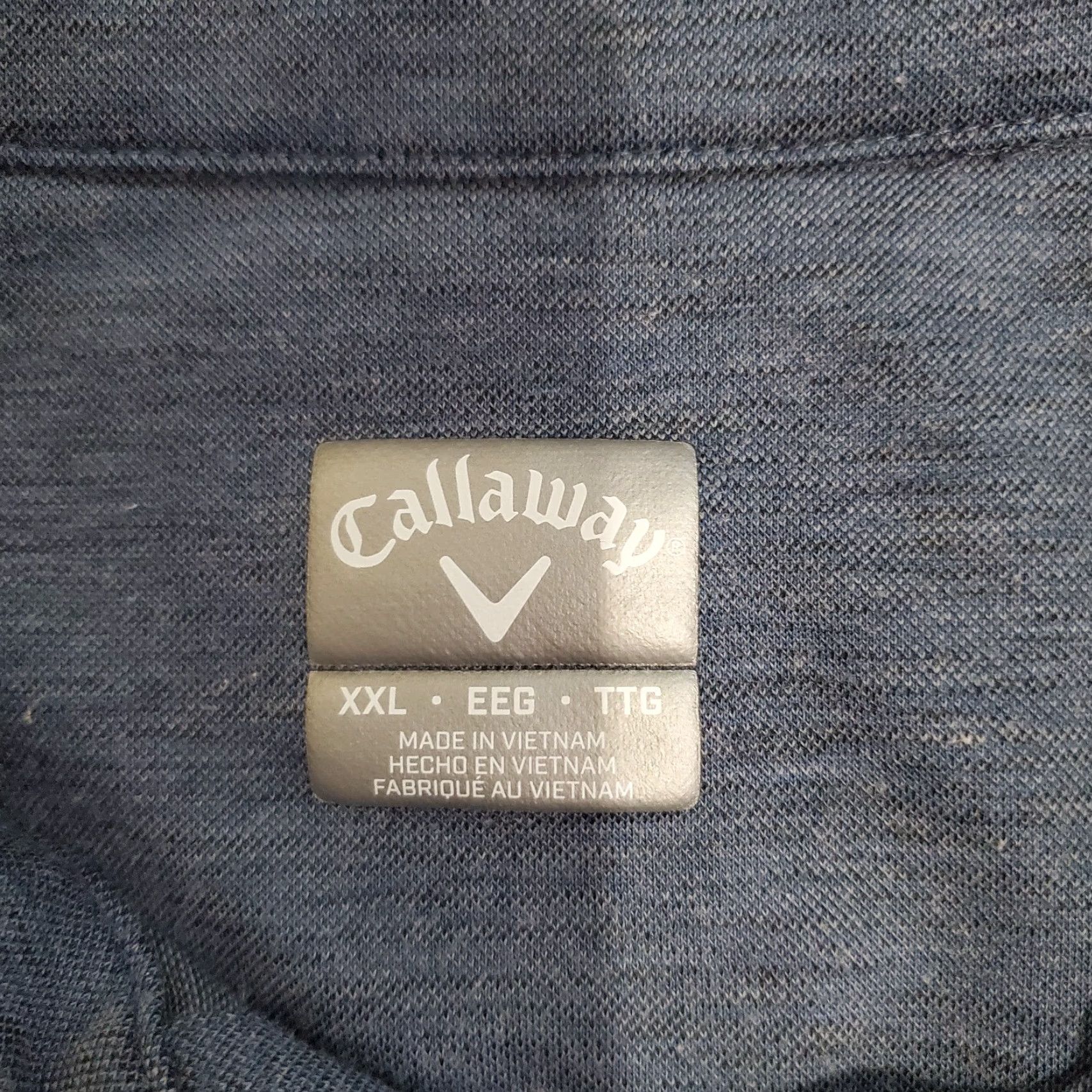 Callaway Callaway Polo Shirt Men's 2XL Gray Performance Golf Preppy Shirt Polo Casual Regular Short Sleeve Logo 2XL Mens Gray Size US XXL / EU 58 / 5 - 3 Thumbnail