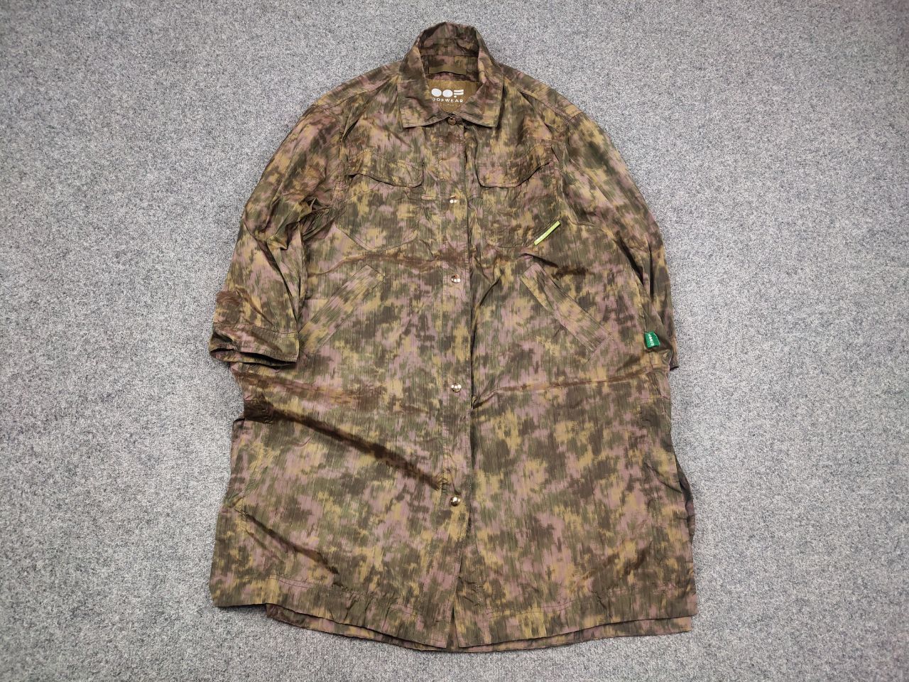 Other OOF Wear Design Yarn Dye Rain full length Light Jacket Size S / US 4 / IT 40 - 2 Thumbnail