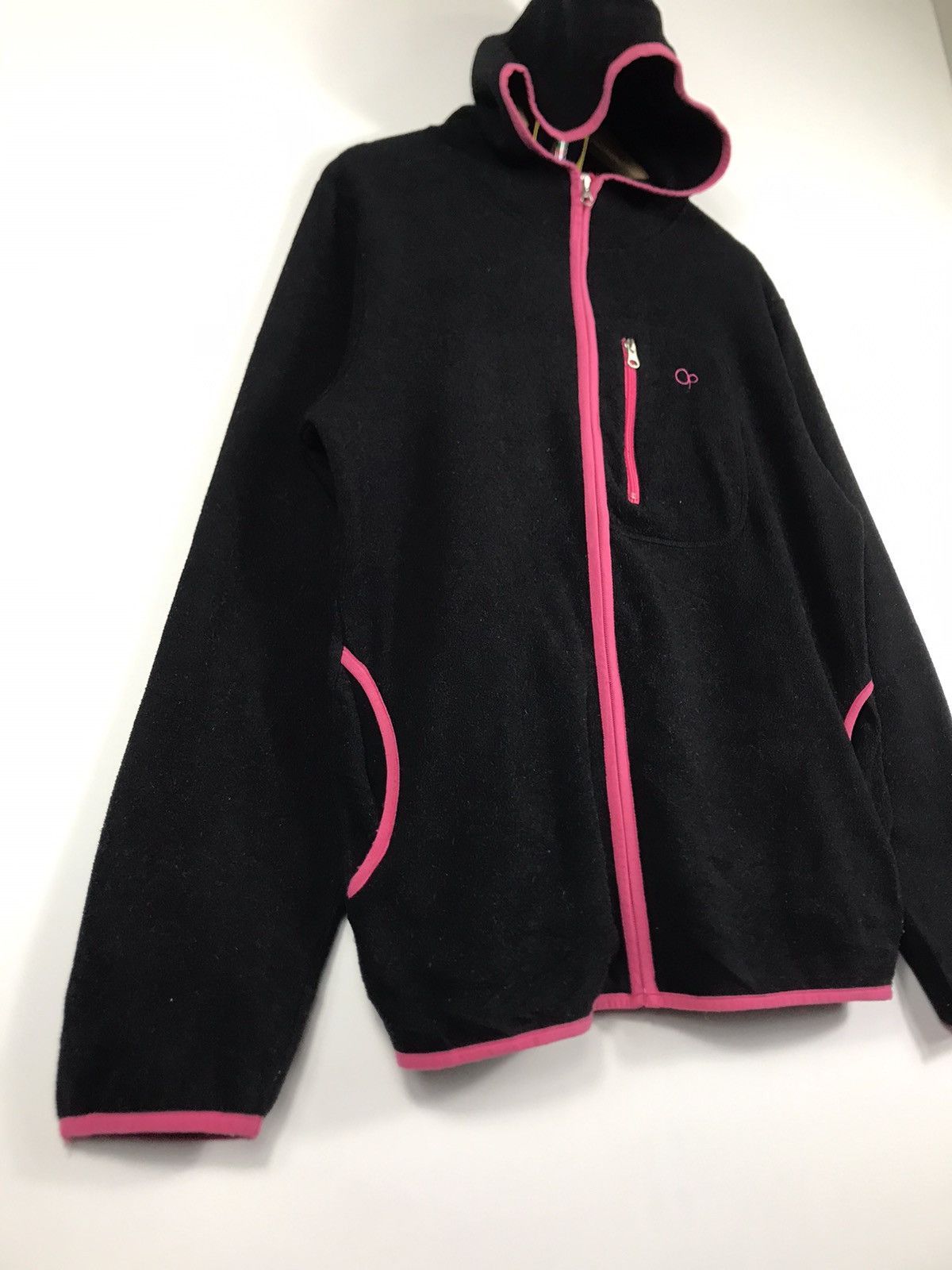 Ocean Pacific × Sun Surf × Vintage ⚡️Vintage Ocean Pacific Hooded Fleece Sweater Jacket Size US L / EU 52-54 / 3 - 2 Thumbnail