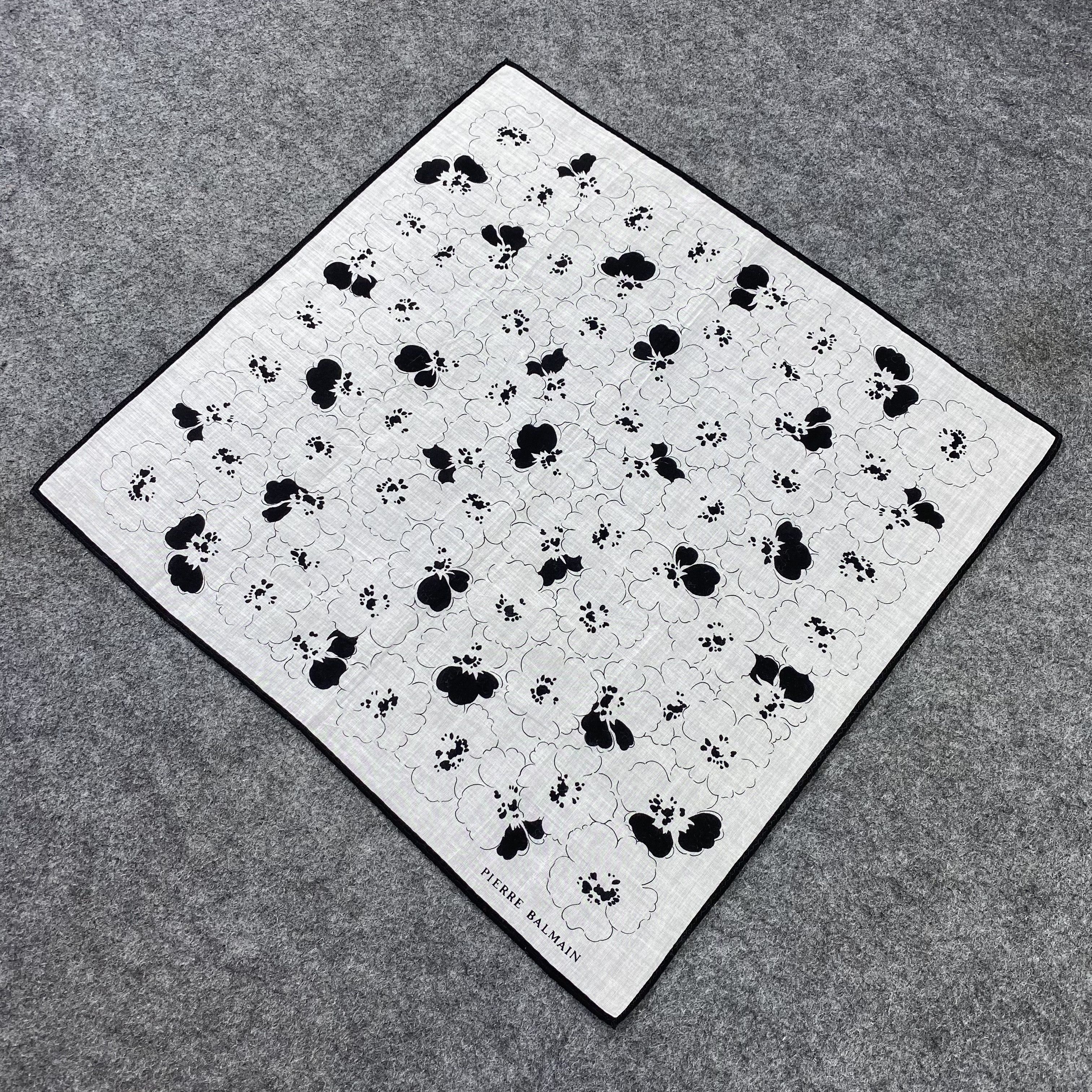 Pierre Balmain Pierre Balmain Handkerchief / Bandana / Neckerchief-B1120 Size ONE SIZE - 4 Thumbnail