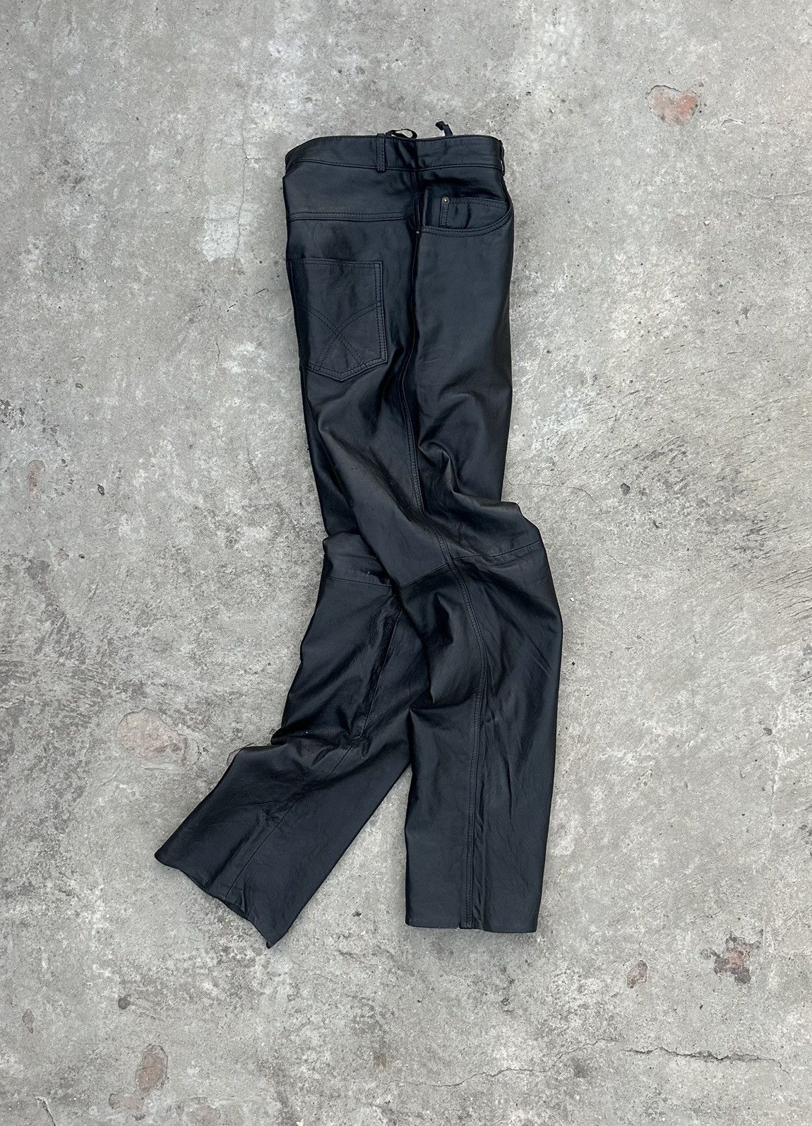 Genuine Leather Y2K Yessica Genuine Leather Pants Size US 31 - 3 Thumbnail