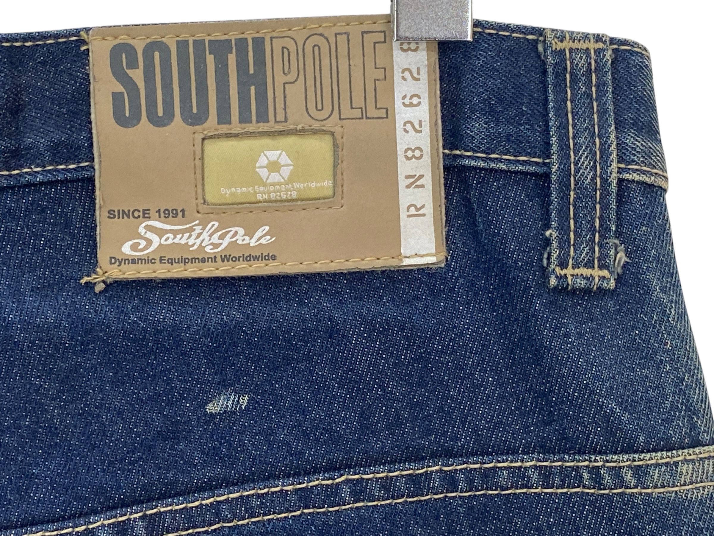 Southpole Southpole Jeans Baggy Jeans Hip Hop Jeans Size US 32 / EU 48 - 7 Thumbnail