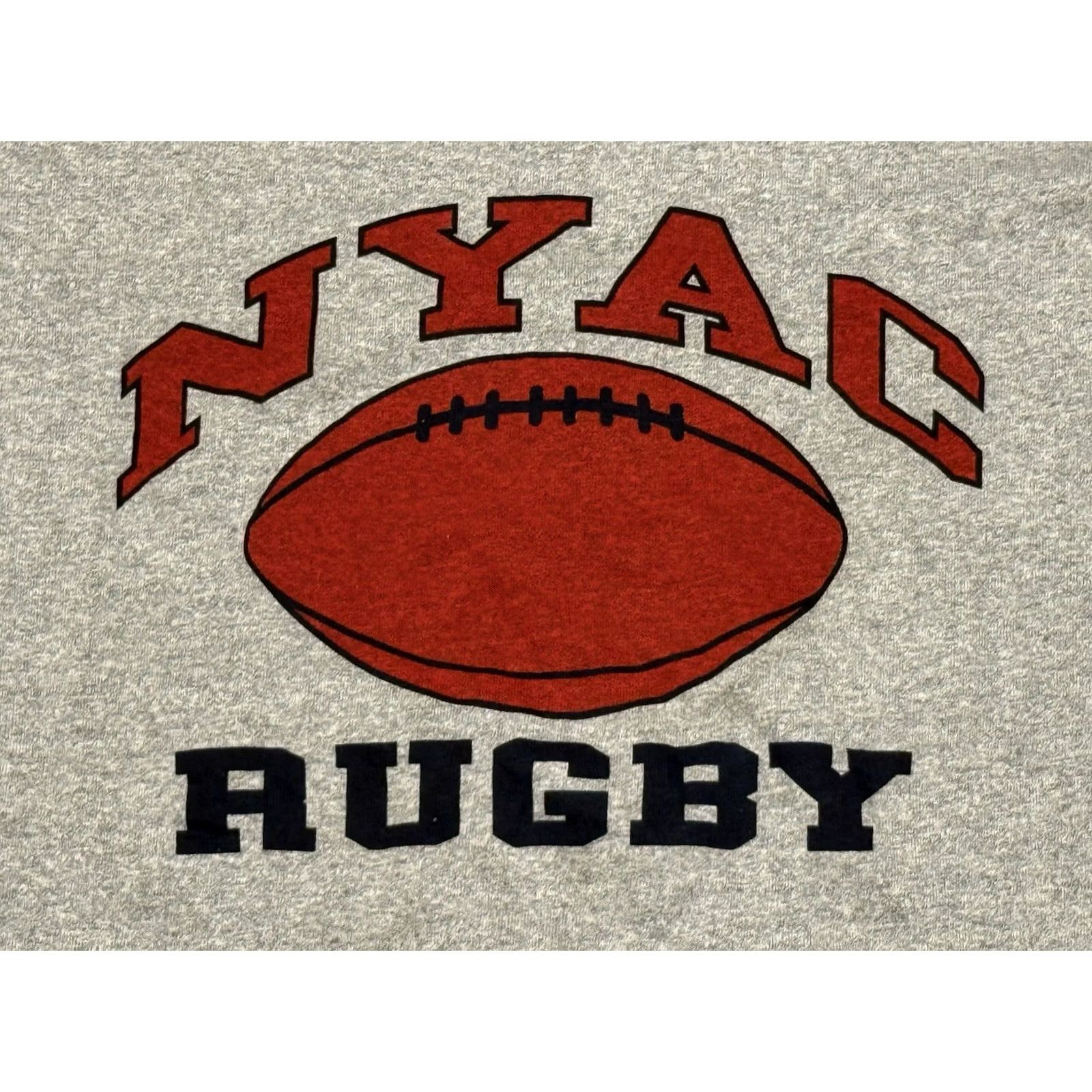 Champion VINTAGE Champion NYAC Rugby Shirt Large Gray 80s USA Men T-Shirt Size US L / EU 52-54 / 3 - 3 Thumbnail
