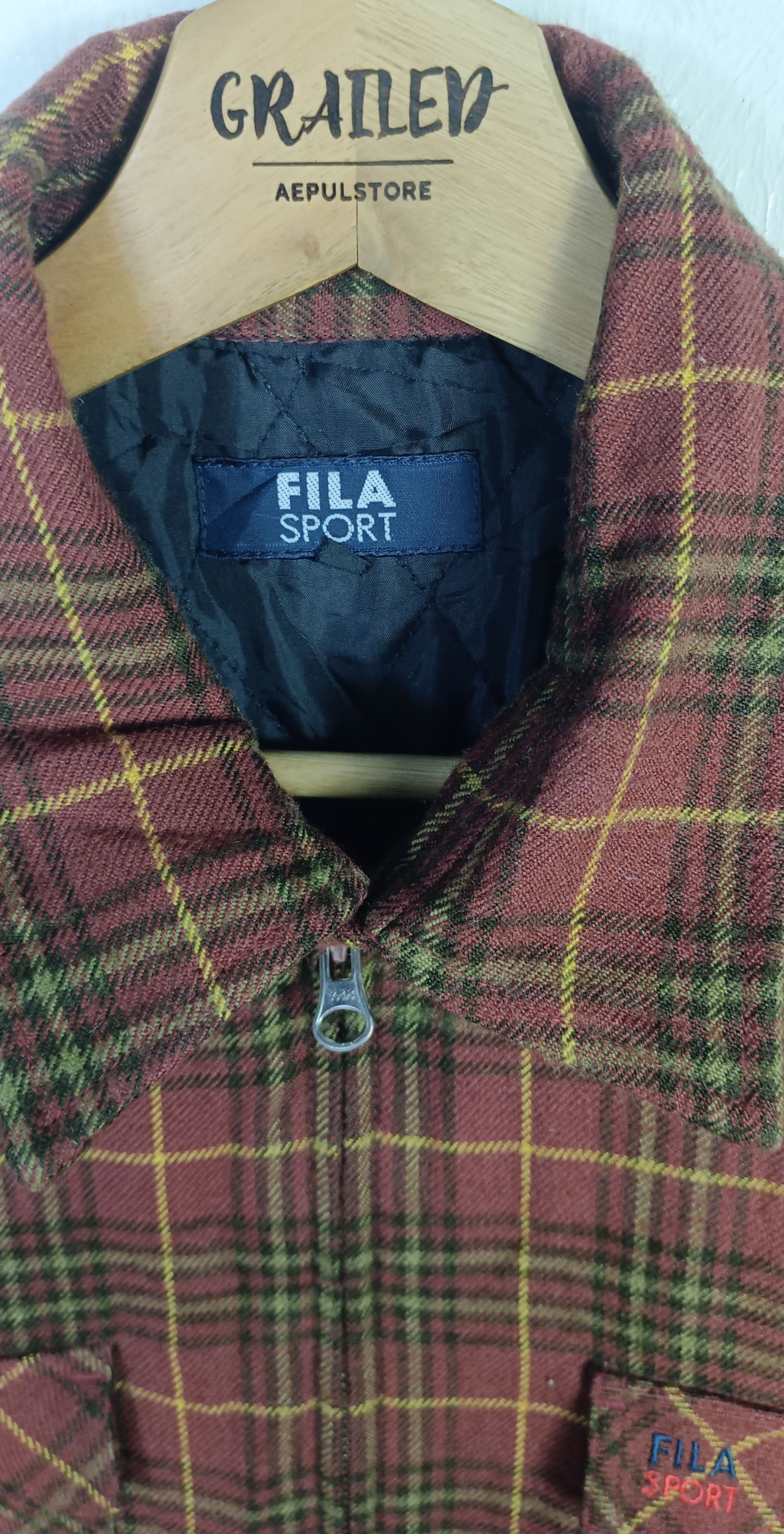 Fila Fila Sport Puffer Inner Button Up Jacket Size US L / EU 52-54 / 3 - 10 Thumbnail