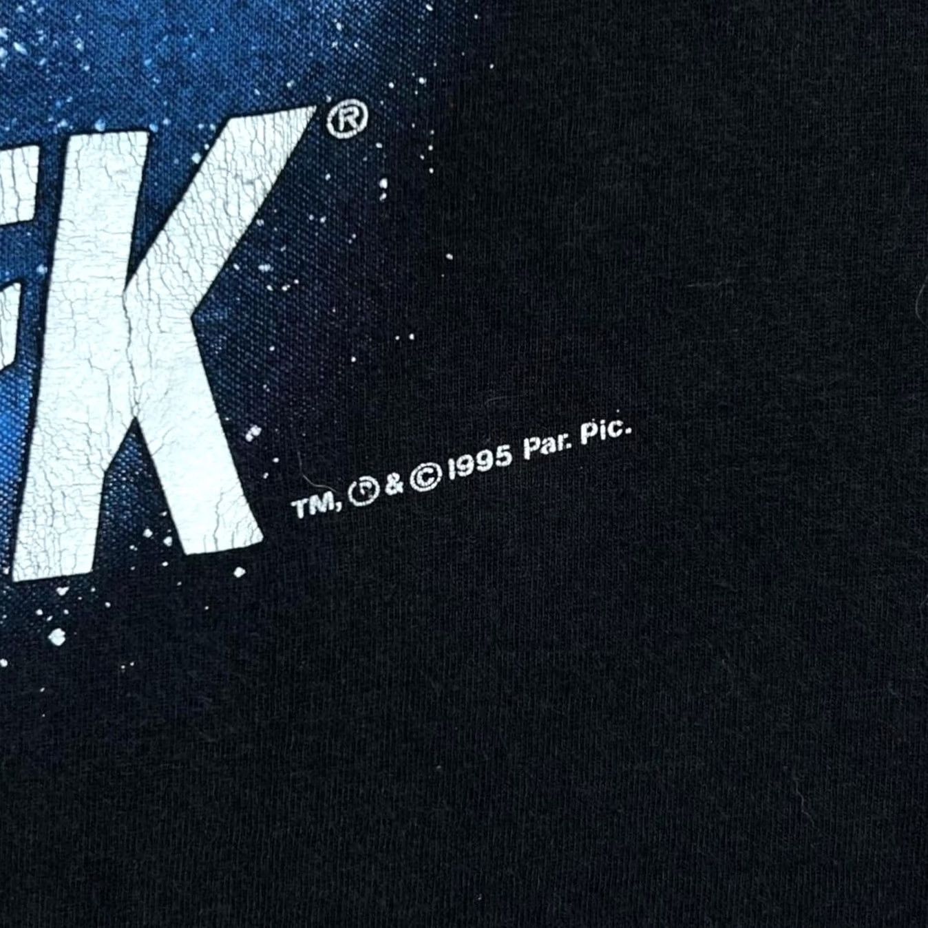 Vintage VINTAGE Star Trek Warp Factor Two Mr Sulu XL T-Shirt Mens Black 1995 Sci-Fi TV Show Graphic Print Size US XL / EU 56 / 4 - 3 Thumbnail