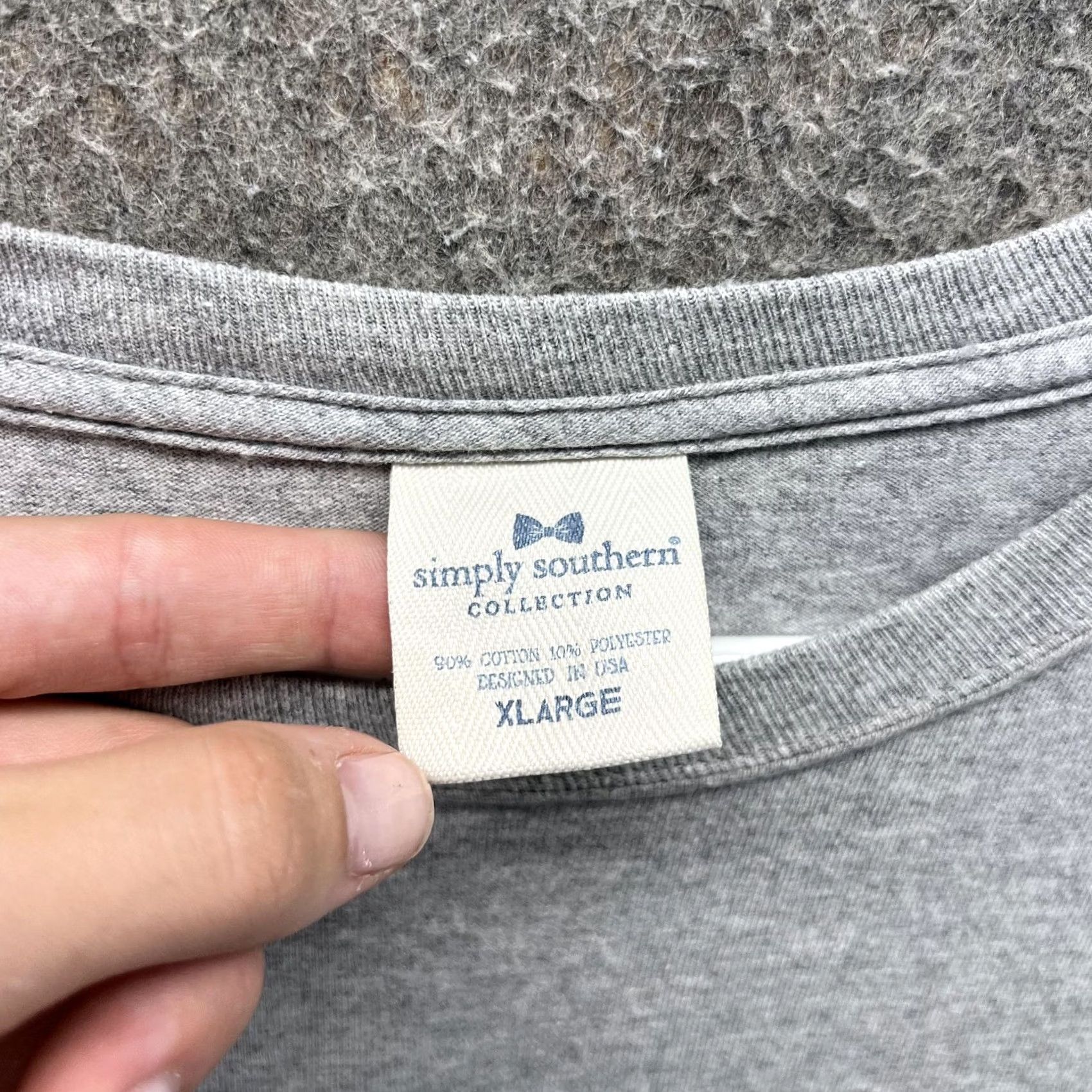 Camper VINTAGE Simply Southern Shirt Womens XL Gray Camper Bike Travel Graphic Tee Size XL / US 12-14 / IT 48-50 - 7 Thumbnail