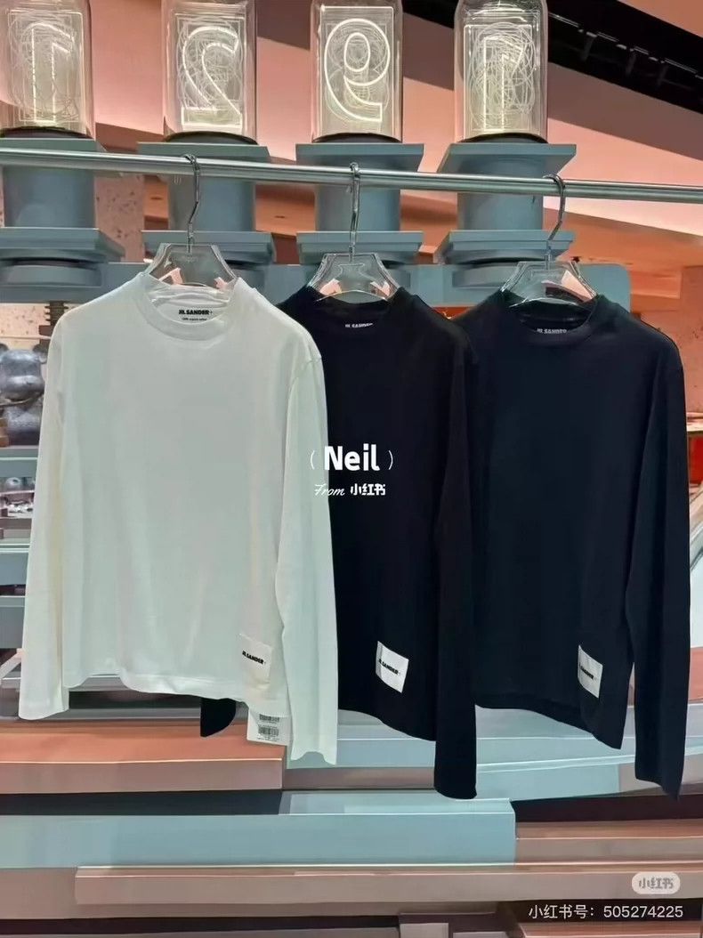 Jil Sander Jil Sander black long sleeve T-shirt Size S / US 4 / IT 40 - 6 Thumbnail