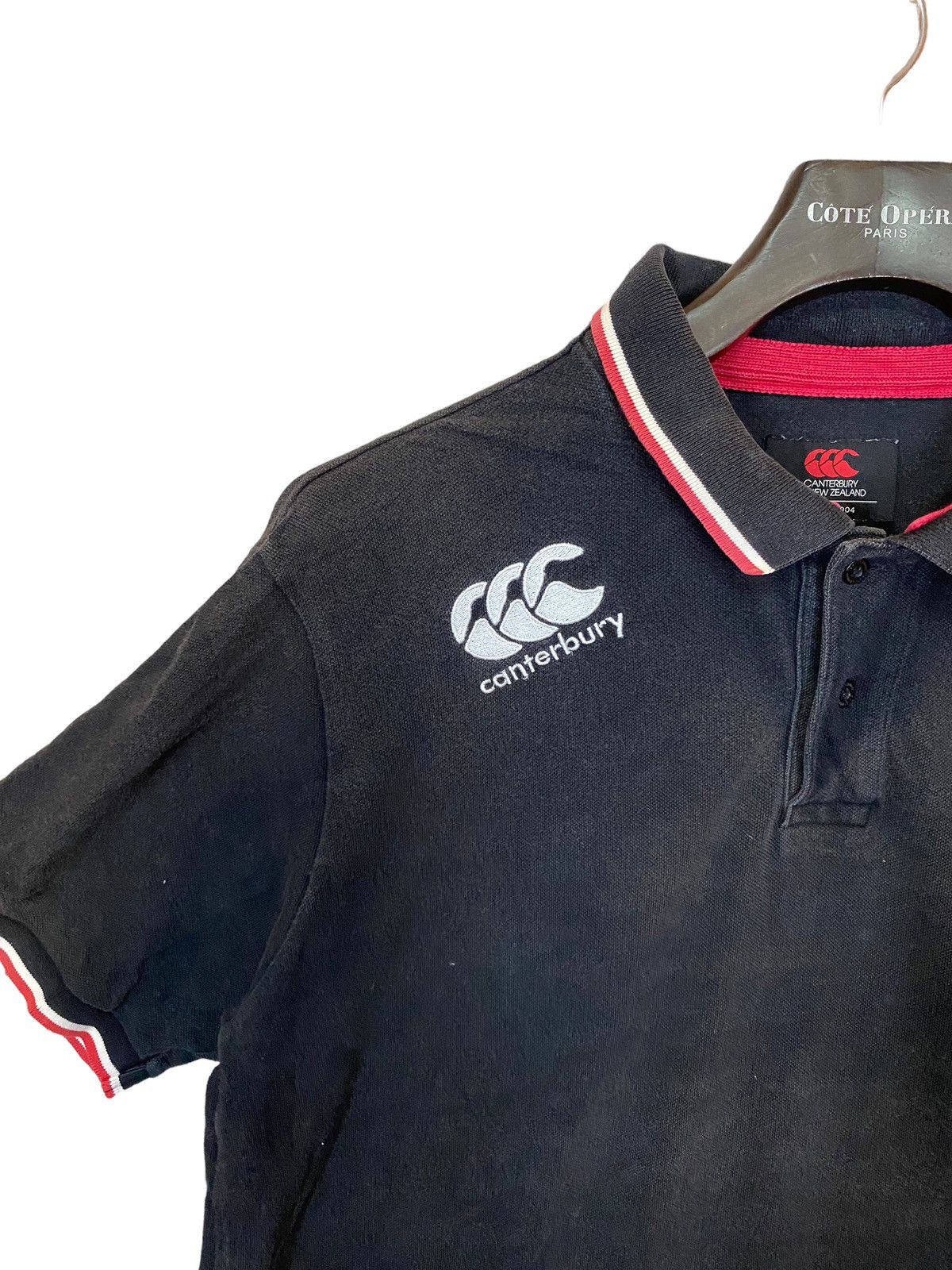 Canterbury of New Zealand × Japanese Brand Canterbury sakura japan polo shirt sun faded size 3L Size US XXL / EU 58 / 5 - 5 Thumbnail