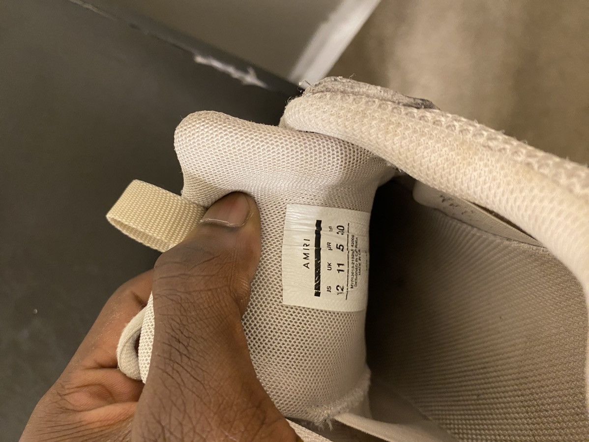 Amiri × Designer Amiri Bone Runners Size US 12 / EU 45 - 8 Thumbnail