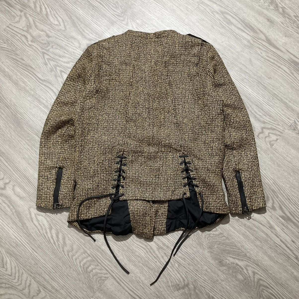 14th Addiction 2000s Culture Asymetric Jacket Laces Lgb Punk Vkei Style Size US M / EU 48-50 / 2 - 14 Thumbnail