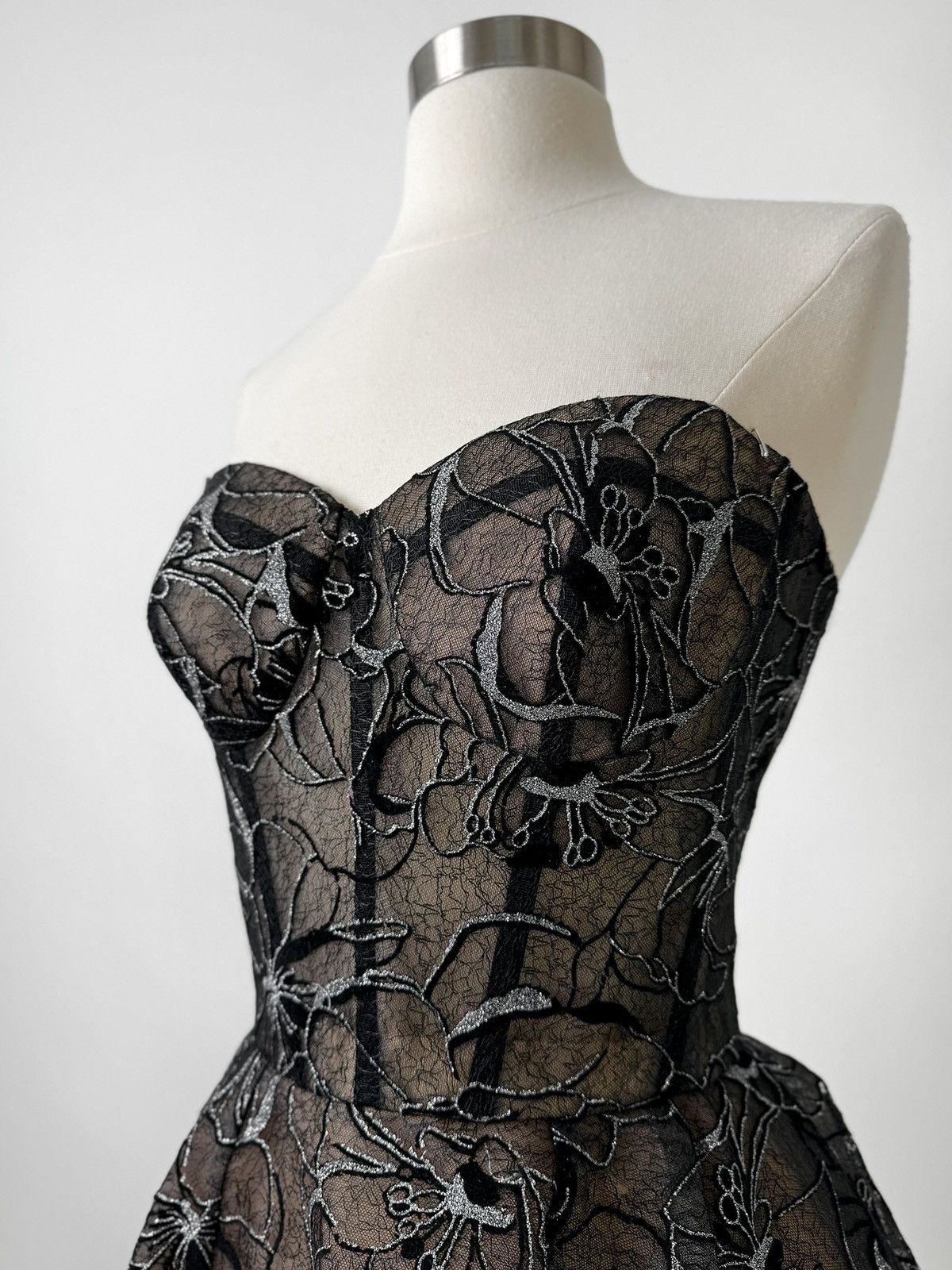 Other Brand New US 8 Anna Augusta Black Maxi Evening Dress Size M / US 6-8 / IT 42-44 - 5 Thumbnail