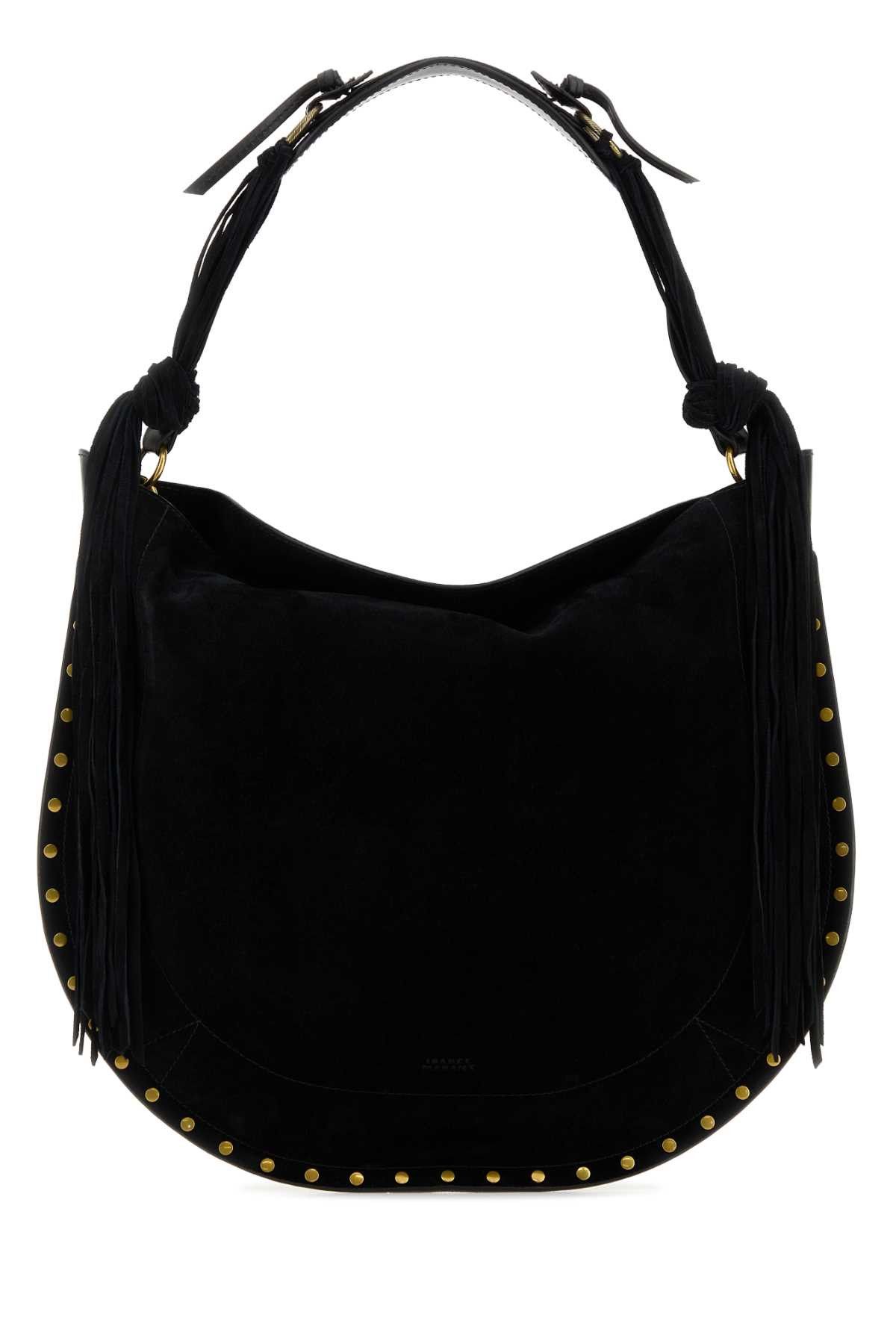 Isabel Marant Black Suede Oskan Shopping Bag Size ONE SIZE - 1 Thumbnail