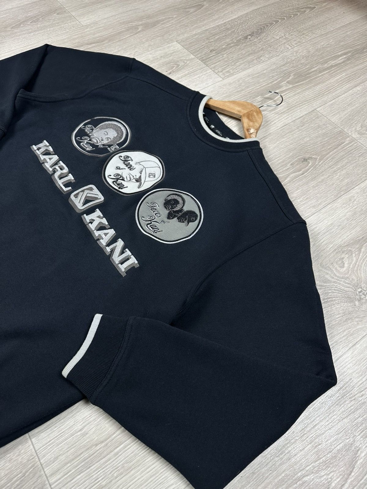 Karl Kani Vintage KARL KANI Crewneck Sweatshirt Big Logo Size L Size US L / EU 52-54 / 3 - 4 Thumbnail