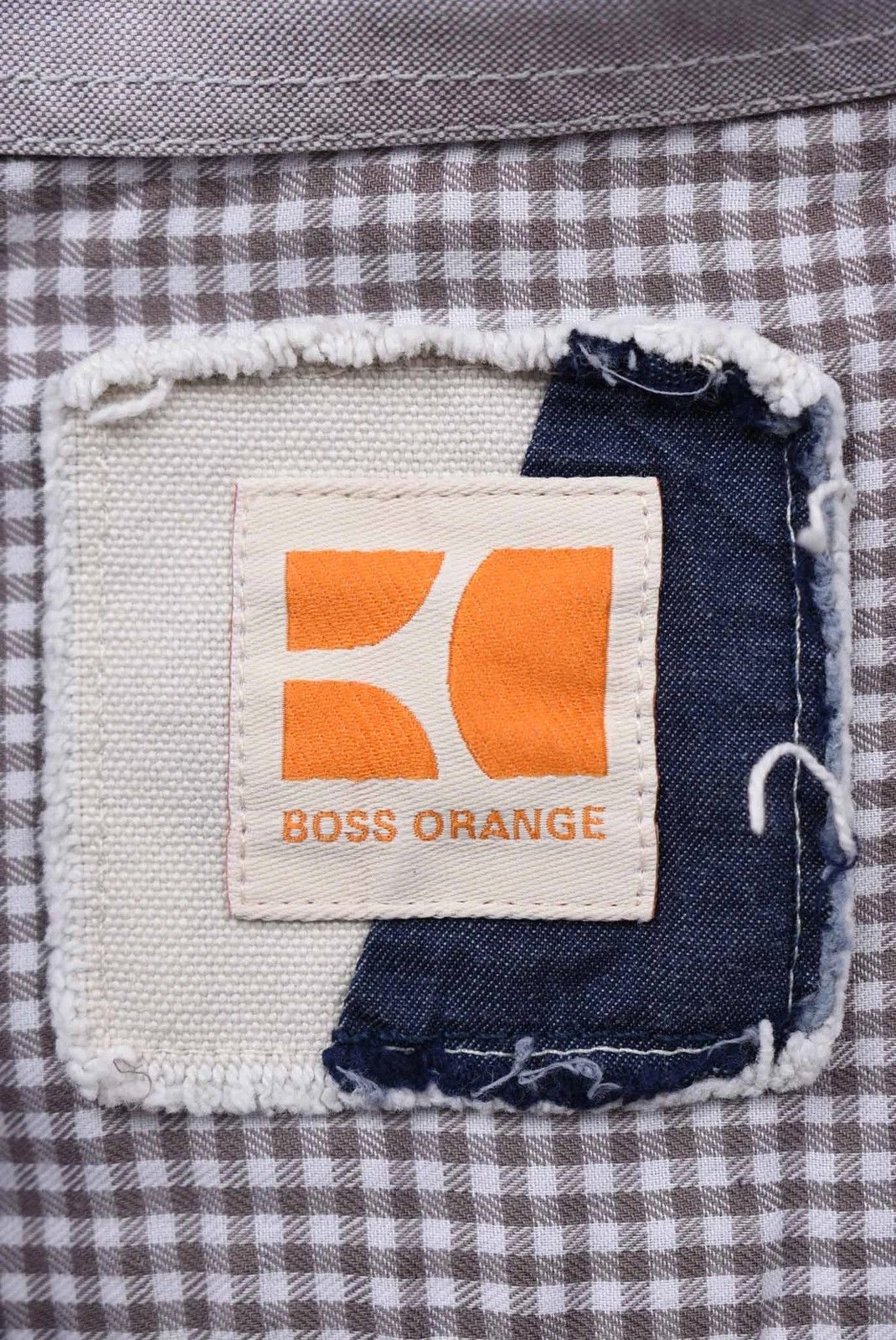 Hugo Boss Hugo Boss Orange Casual Long Sleeve Shirt Grey Size US M / EU 48-50 / 2 - 2 Thumbnail