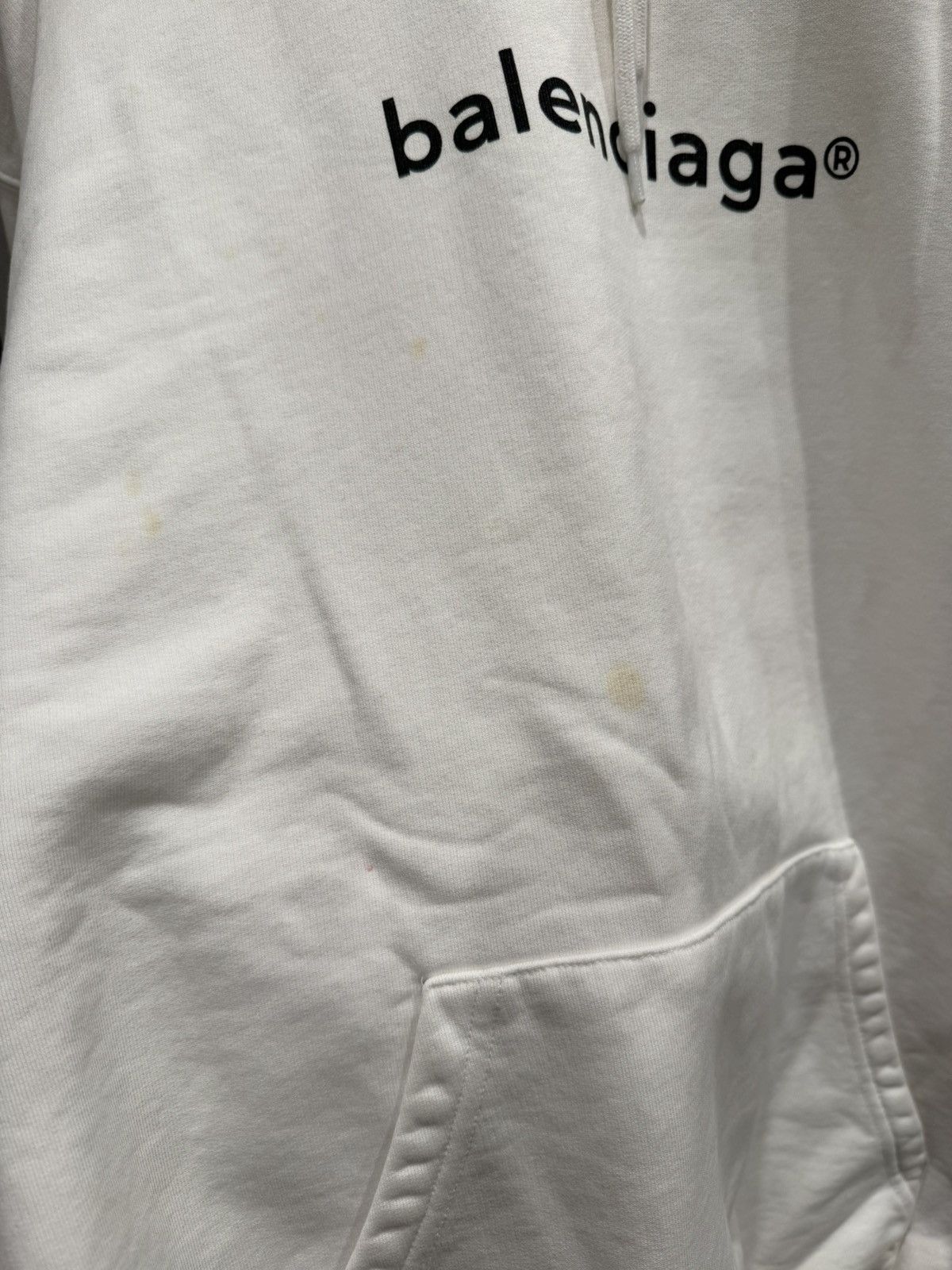 Balenciaga Balenciaga Copyright Logo Oversized Hoodie Size US L / EU 52-54 / 3 - 3 Thumbnail