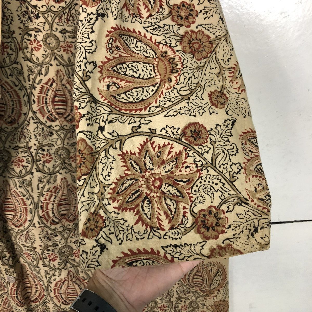 Japanese Brand 🔥VINTAGE LONG JACKET WOOL GANSO NAKAYA NAVAJO ISSEY MIYAKE Size US L / EU 52-54 / 3 - 19 Thumbnail