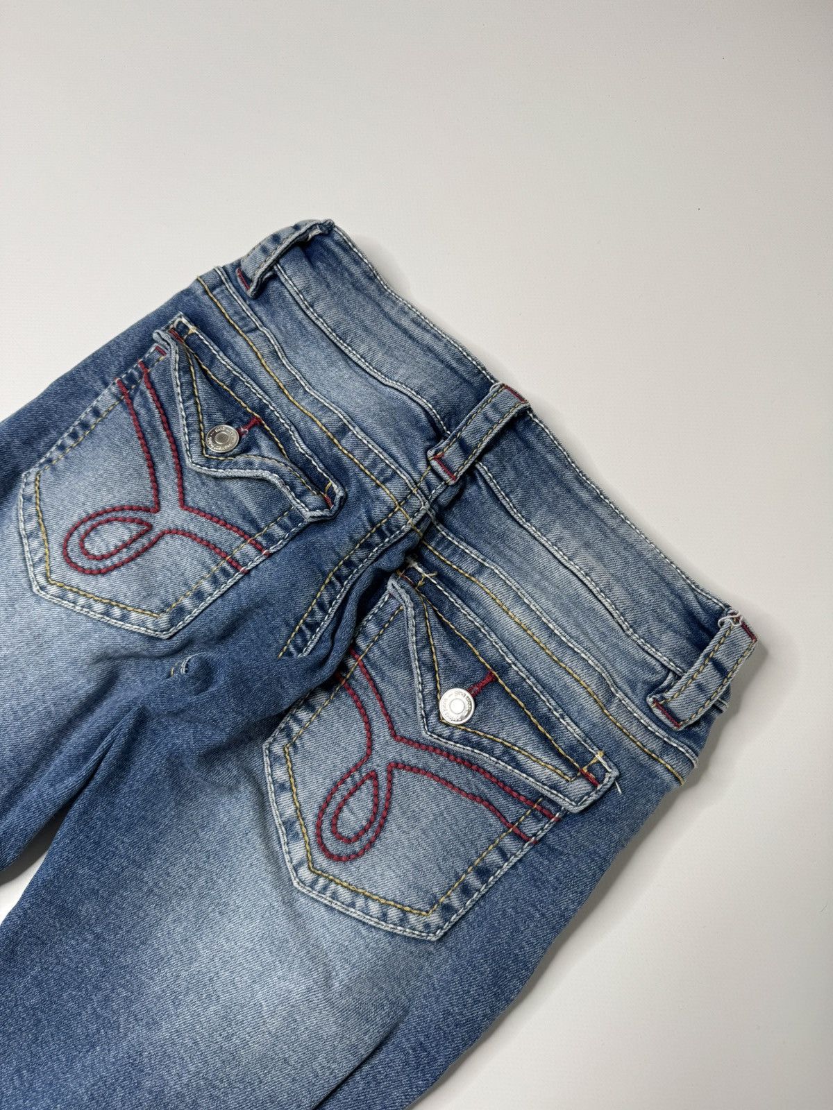 Vintage Vintage avant garde flared bootcut jeans if6was9 lgb drip 00 Size 26" / US 2 / IT 38 - 6 Thumbnail