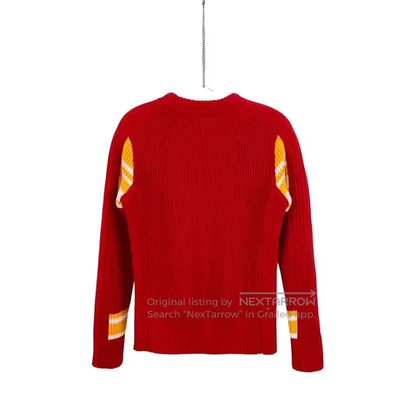 Louis Vuitton Louis Vuitton Red Cashmere Knit Sweater . Size S / US 4 / IT 40 - 2 Thumbnail