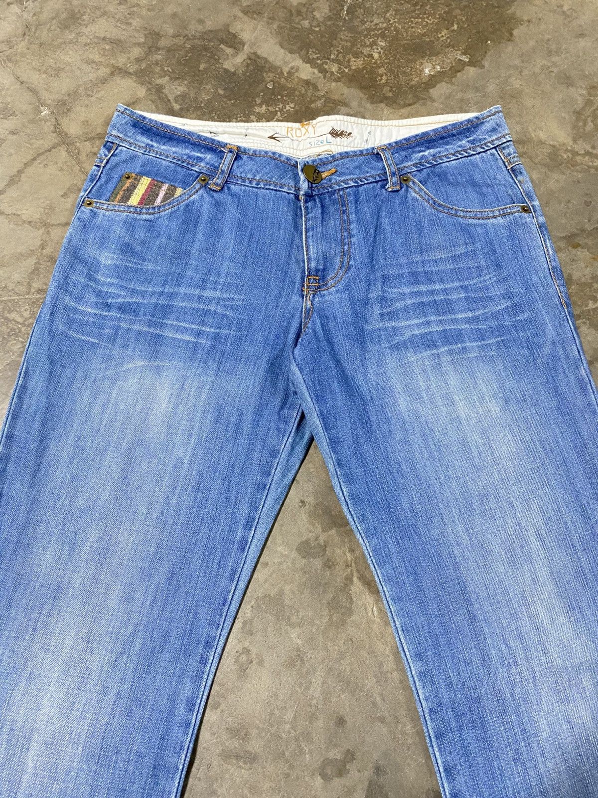Hysteric Glamour × If Six Was Nine × Japanese Brand Flare Jeans Roxy Vintage Washed Blue p184 Size US 30 / EU 46 - 5 Thumbnail