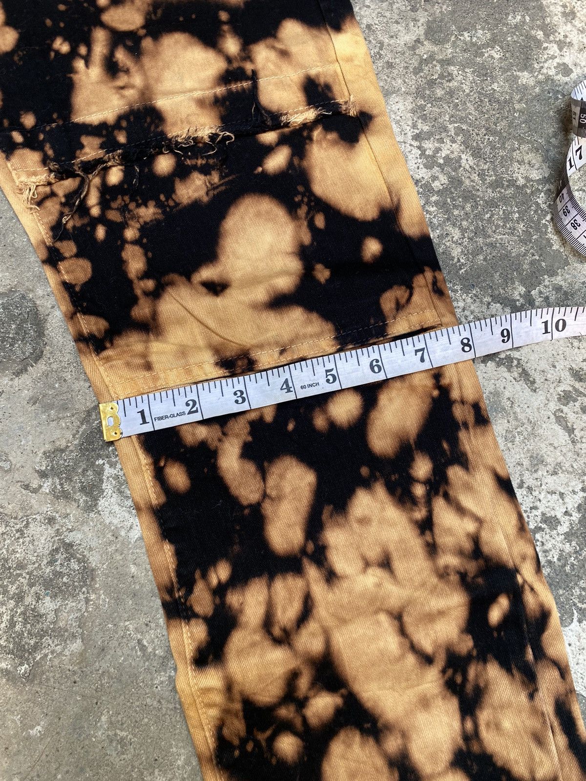 Rustic Dime Rustic Dime Tie Dye Denim Taper Fit Size US 31 - 10 Thumbnail