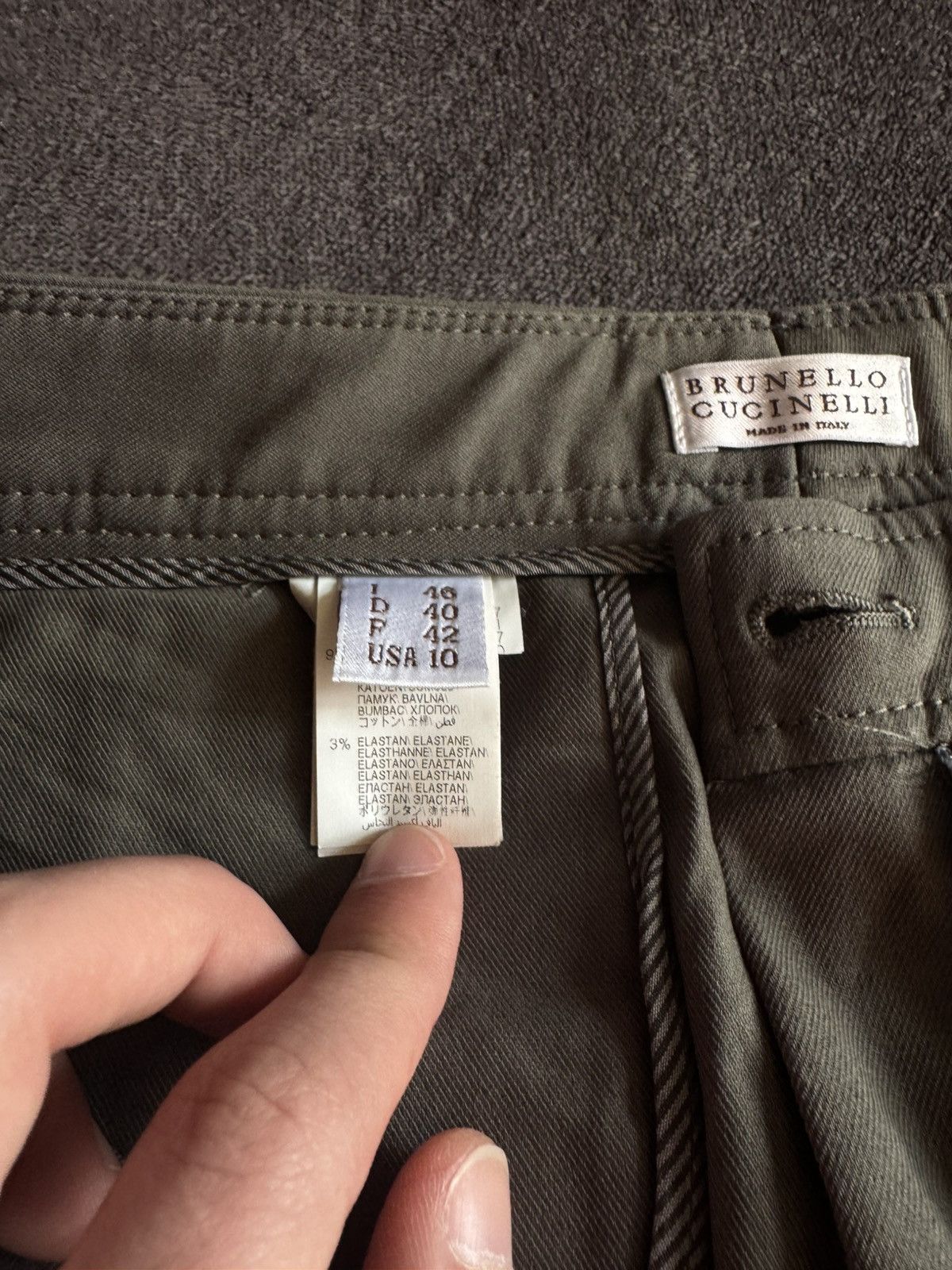 Brunello Cucinelli Brunello Cucinelli luxury woman's belt pants Size 32" / US 10 / IT 46 - 8 Thumbnail
