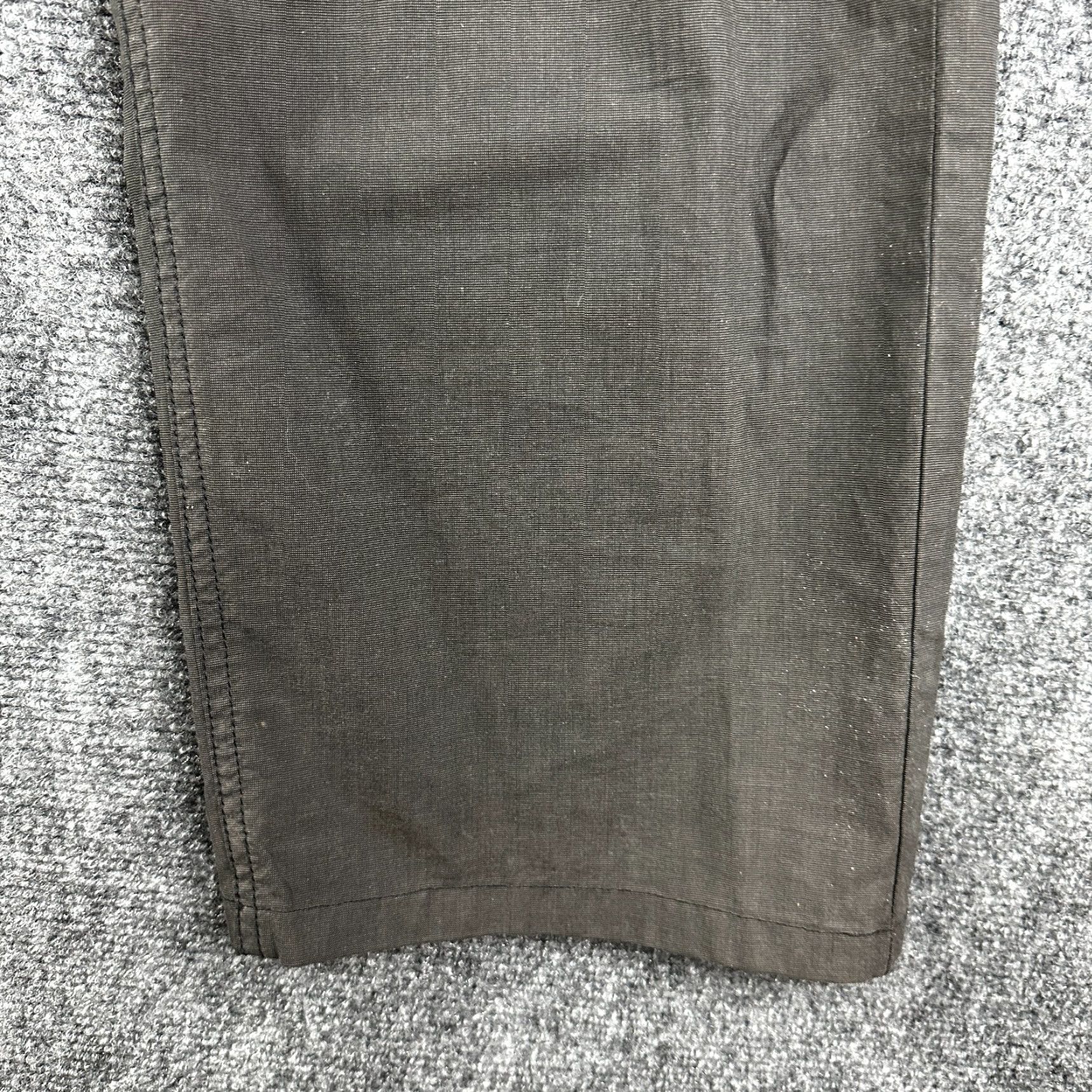 Vintage Hugo Boss Pants Mens 38 Alabama Gray Cotton Flat Front Pockets Straight Chino Size US 38 / EU 54 - 3 Thumbnail