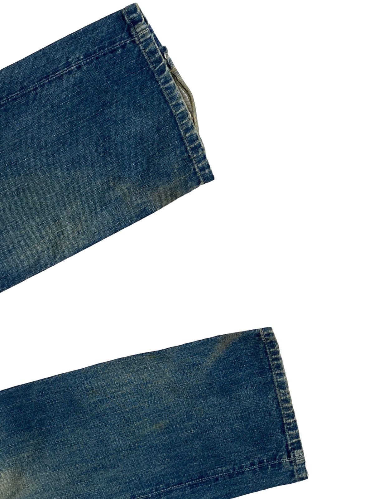 Vintage 45 RPM Archive Japan Jeans Light Mud Dirty Washed