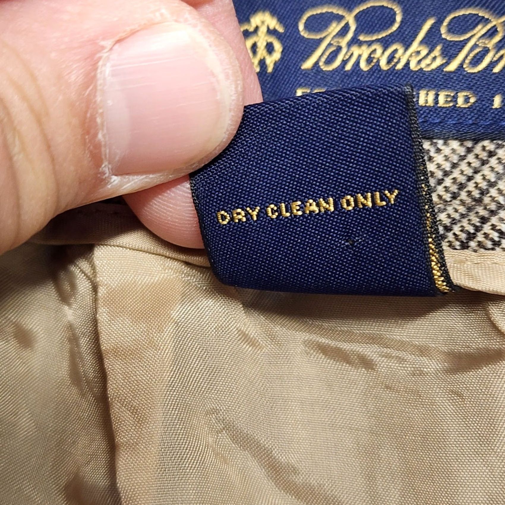 Brooks Brothers Brooks Brothers Wool Pants Womens 12 Grey Glen Plaid Business Office Career Chino Regular Womens Size 34" / US 12 / IT 48 - 5 Thumbnail