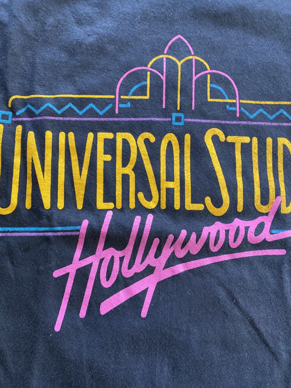 Hanes × Universal Studios × Vintage Vintage NWT 80’s Universal Studios Black Single Stitch Tee Size US M / EU 48-50 / 2 - 4 Thumbnail