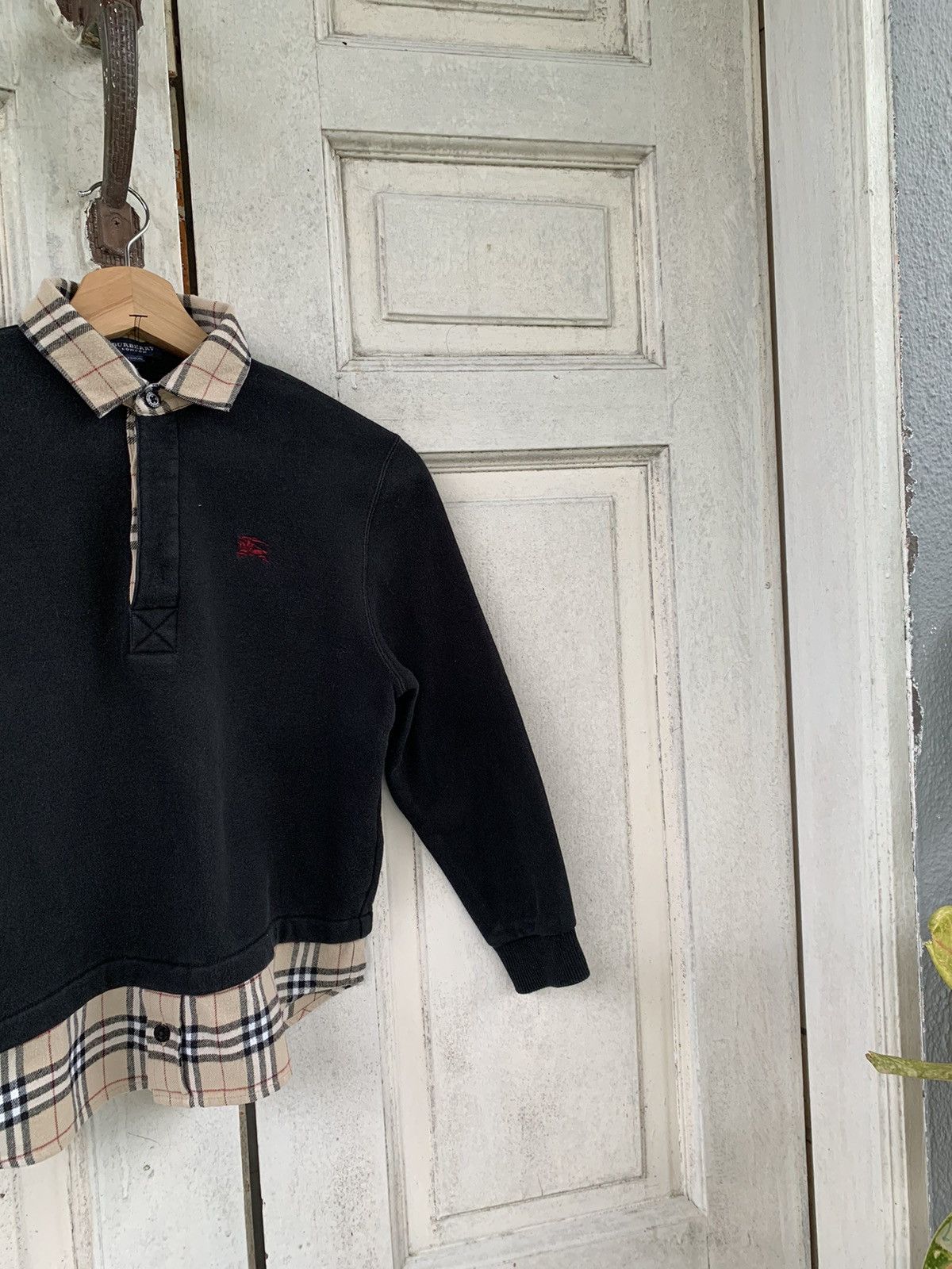 Burberry Rarely Burberry Sweatshirt Nova check casual youth baby kids Size XS / US 0-2 / IT 36-38 - 2 Thumbnail