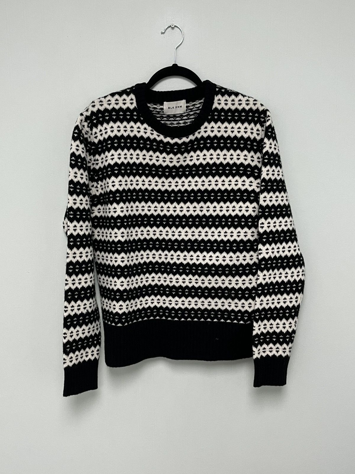 Blk Dnm Sweater 03 Black Jacquard Size Small Size US S / EU 44-46 / 1 - 7 Thumbnail