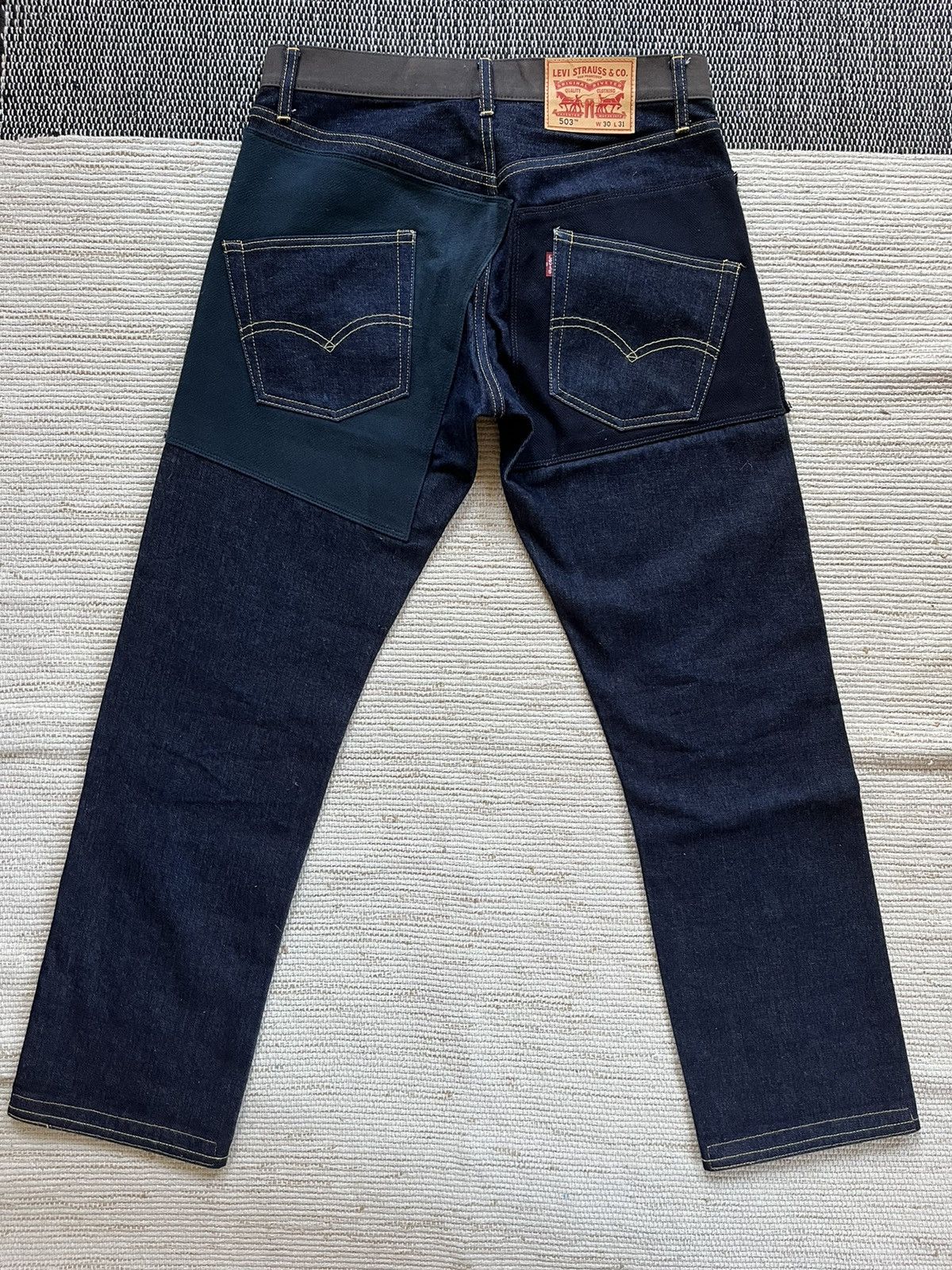 Junya Watanabe × Levi's AW19 Junya Watanabe MAN patchwork Levi’s Size US 30 / EU 46 - 12 Thumbnail