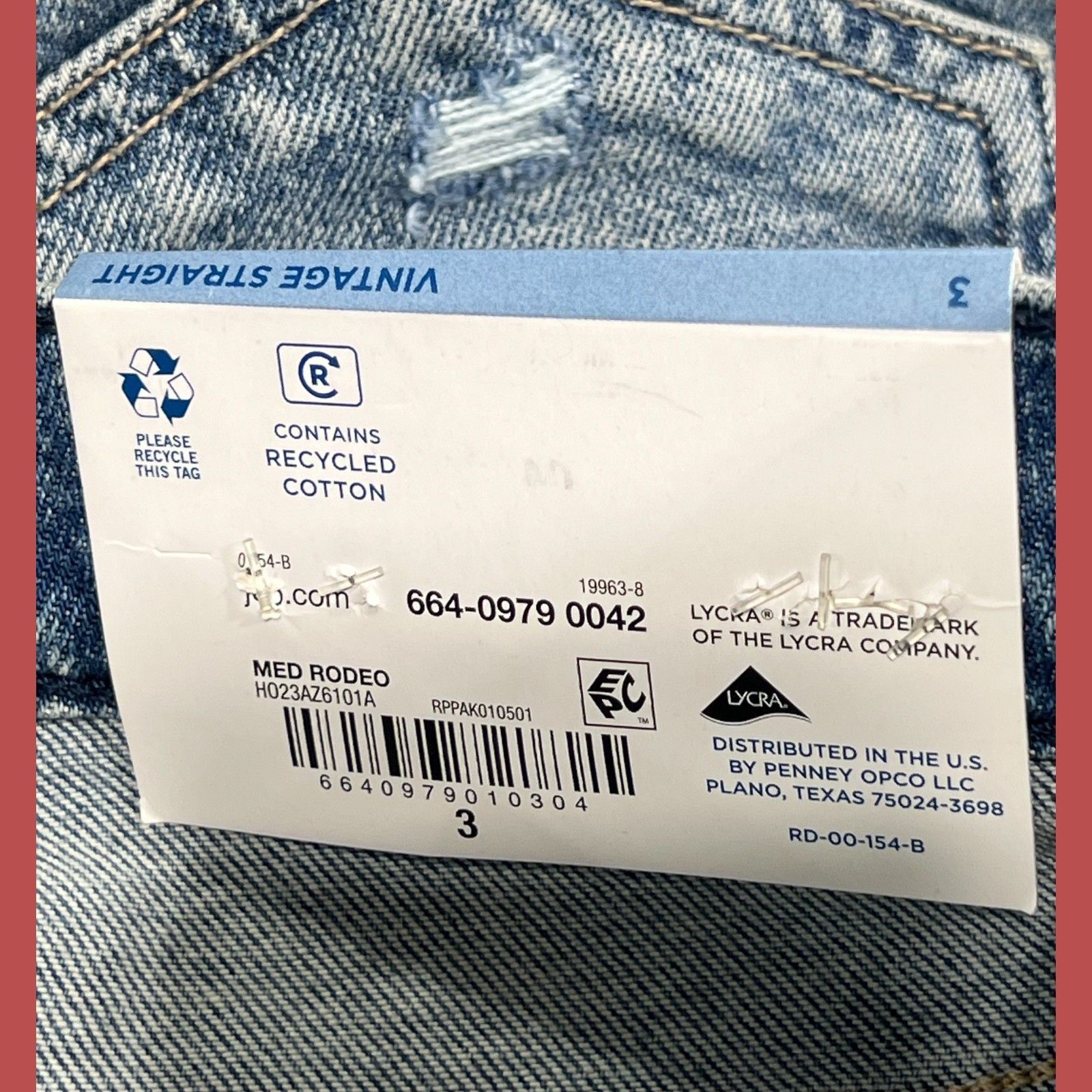 Arizona Jean Co. Arizona - Women's Vintage Straight Jeans - High Rise-Slim Fi Size 26" / US 2 / IT 38 - 8 Thumbnail