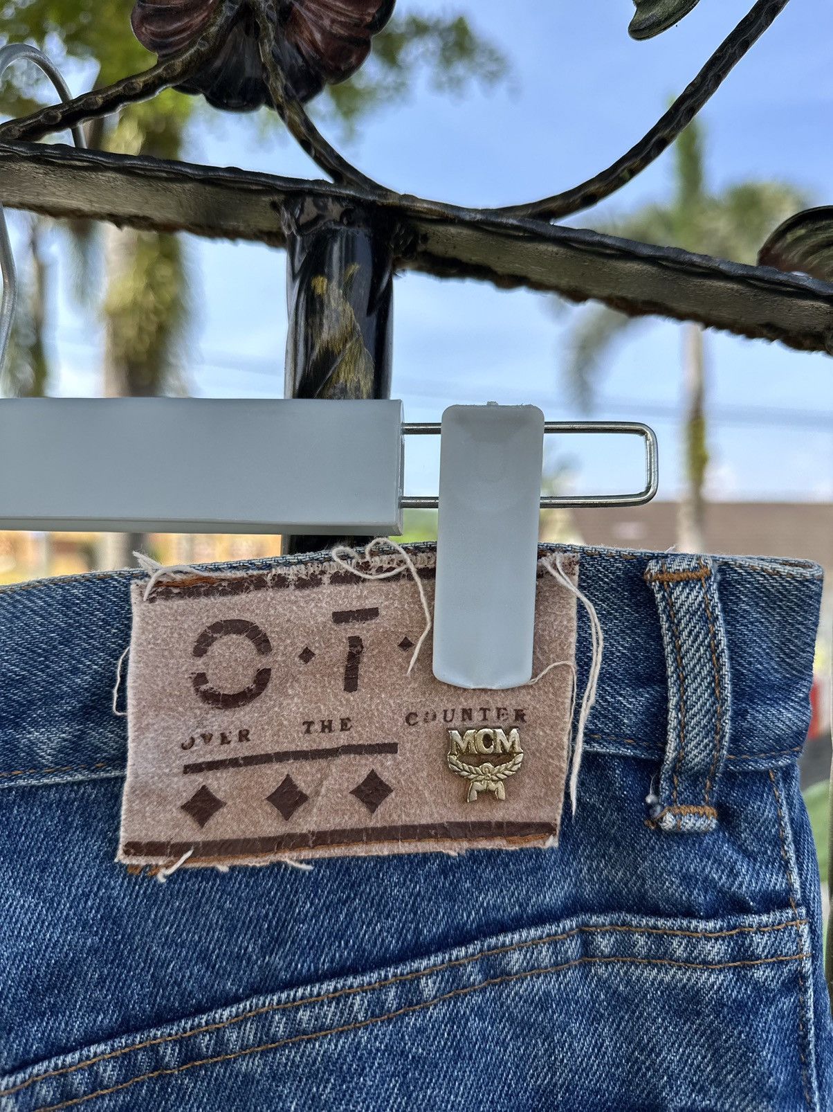 If Six Was Nine Designer Italy💥 Mcm Denim Simple Style💥 Size US 30 / EU 46 - 5 Thumbnail