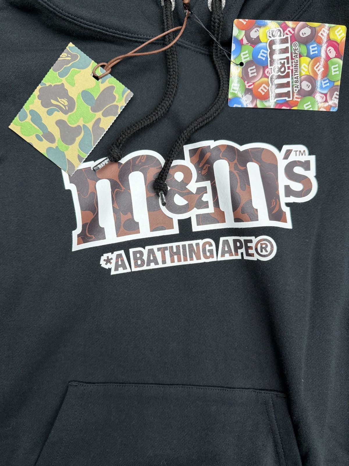 Bape Bape x M&Ms College Pullover Hoodie Size US M / EU 48-50 / 2 - 2 Thumbnail