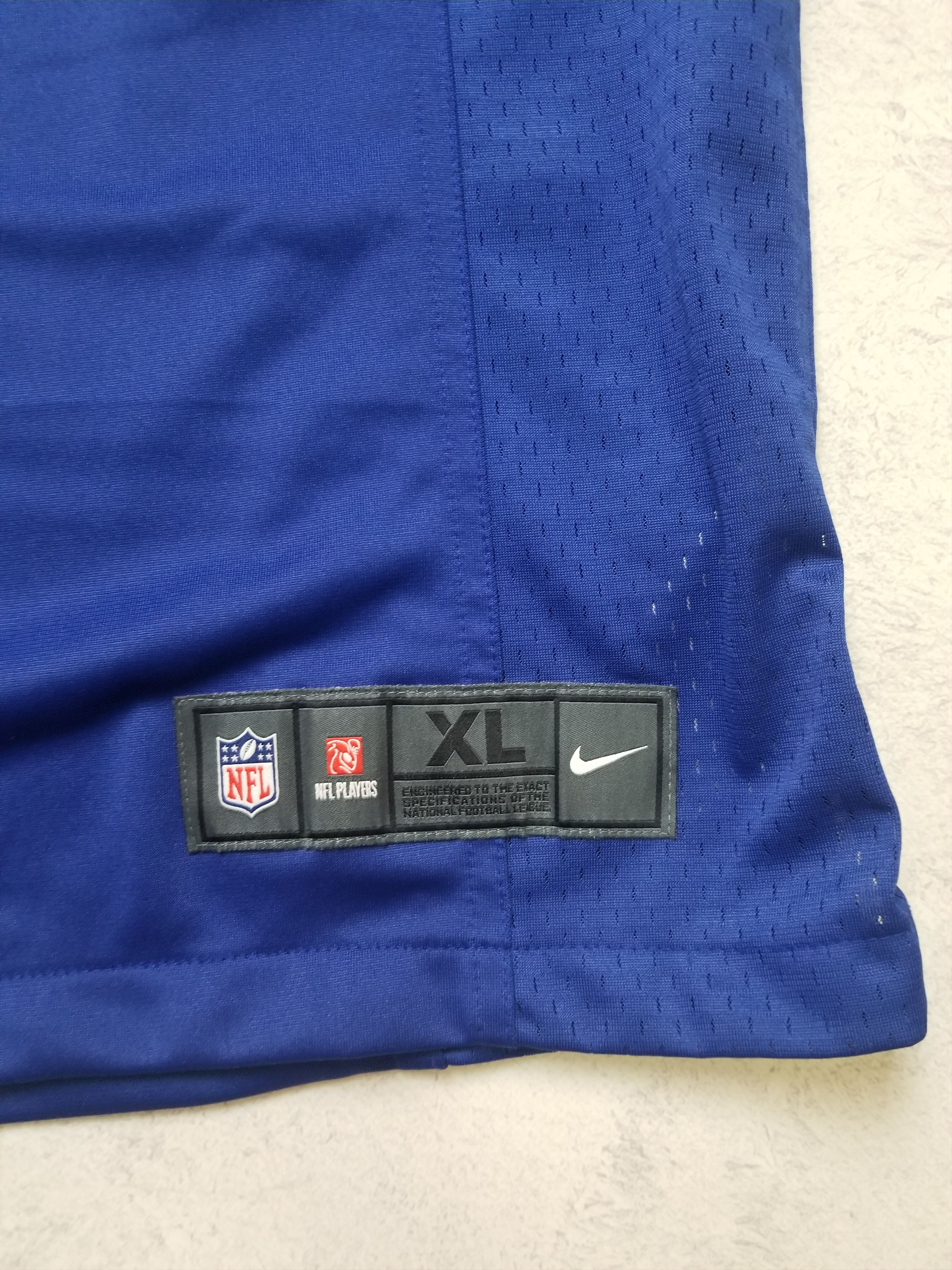 Nike Nike New York Giants #26 Saquon Barkley Onfield NFL Jersey Size US XL / EU 56 / 4 - 4 Thumbnail