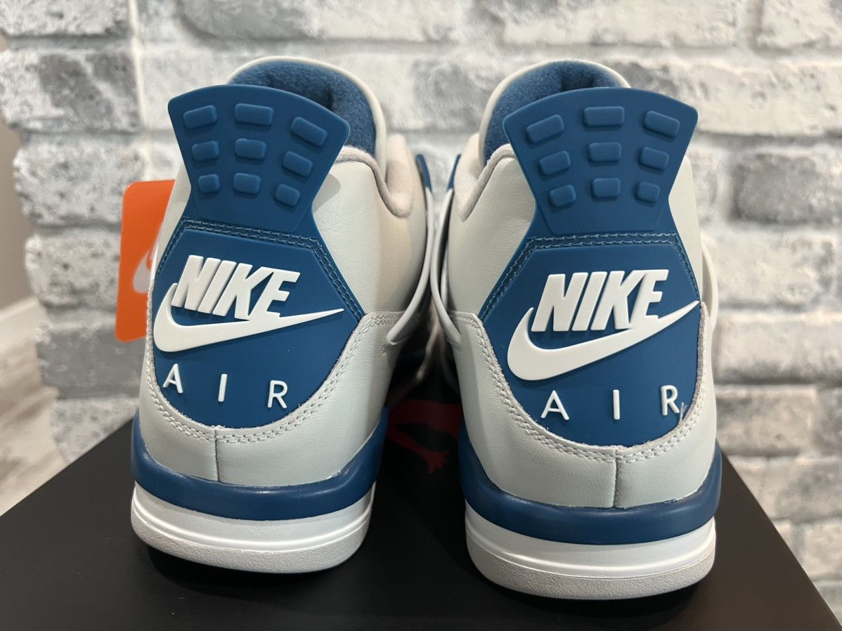 Jordan Brand × Nike Jordan 4 Retro Military Blue Size 11.5 FV5029-141 Size US 11.5 / EU 44-45 - 4 Thumbnail