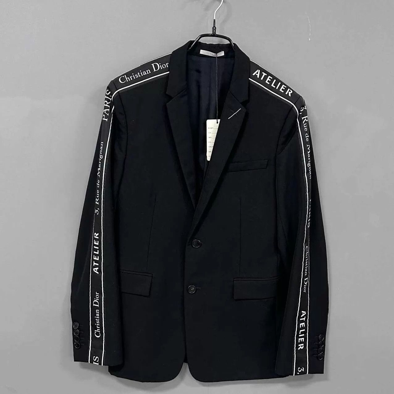 Dior Dior Runway Kylin Arm Logo Tape Blazer 46 Size US S / EU 44-46 / 1 - 1 Thumbnail